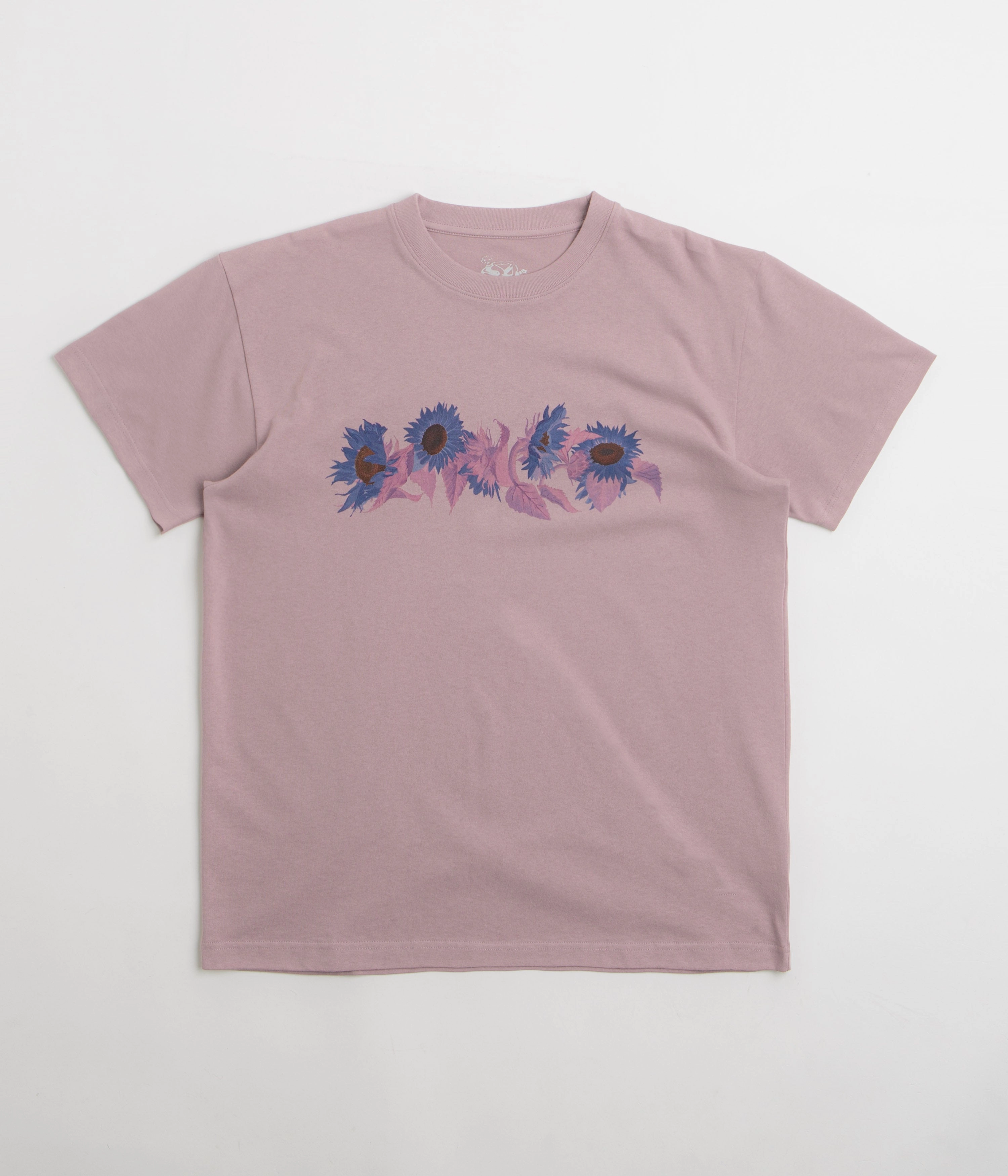 NonIrritating Fabric Comfortable Wear Dancer Sunflower T-Shirt - Faded Rose