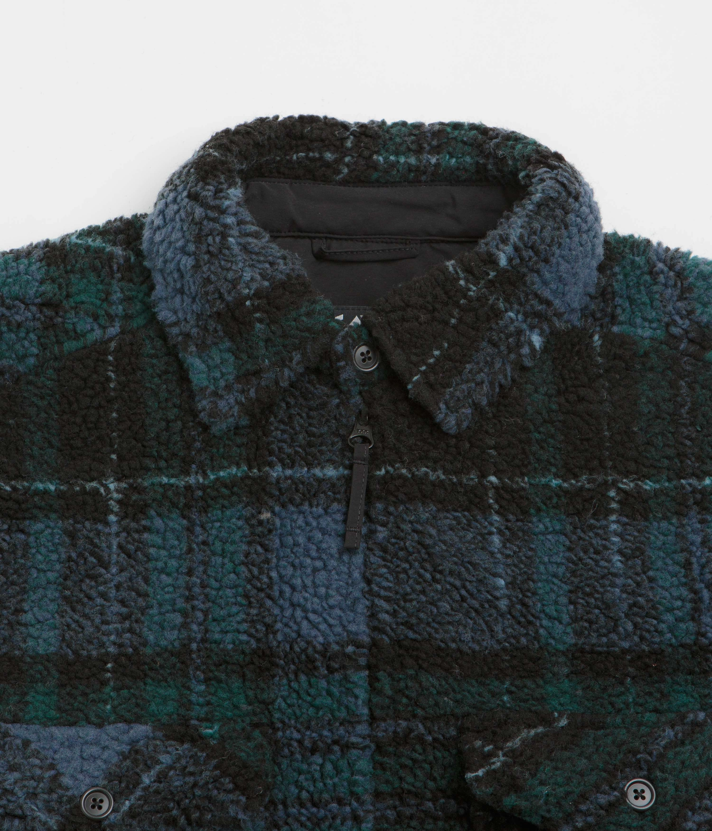 Kavu McCord Creek Shirt Jacket - Cypress Night Wax