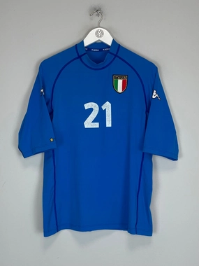 Eco Friendly Production Eco Friendly Material 2000/01 ITALY #21 HOME SHIRT (L) KAPPA