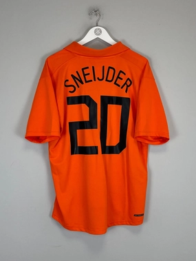 2006/08 NETHERLANDS SNEIJDER #20 HOME SHIRT (XL) NIKE Bonded Seamless