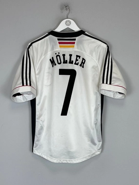 1998/00 GERMANY MOLLER #7 HOME SHIRT (S) ADIDAS Light Diffusion Knit
