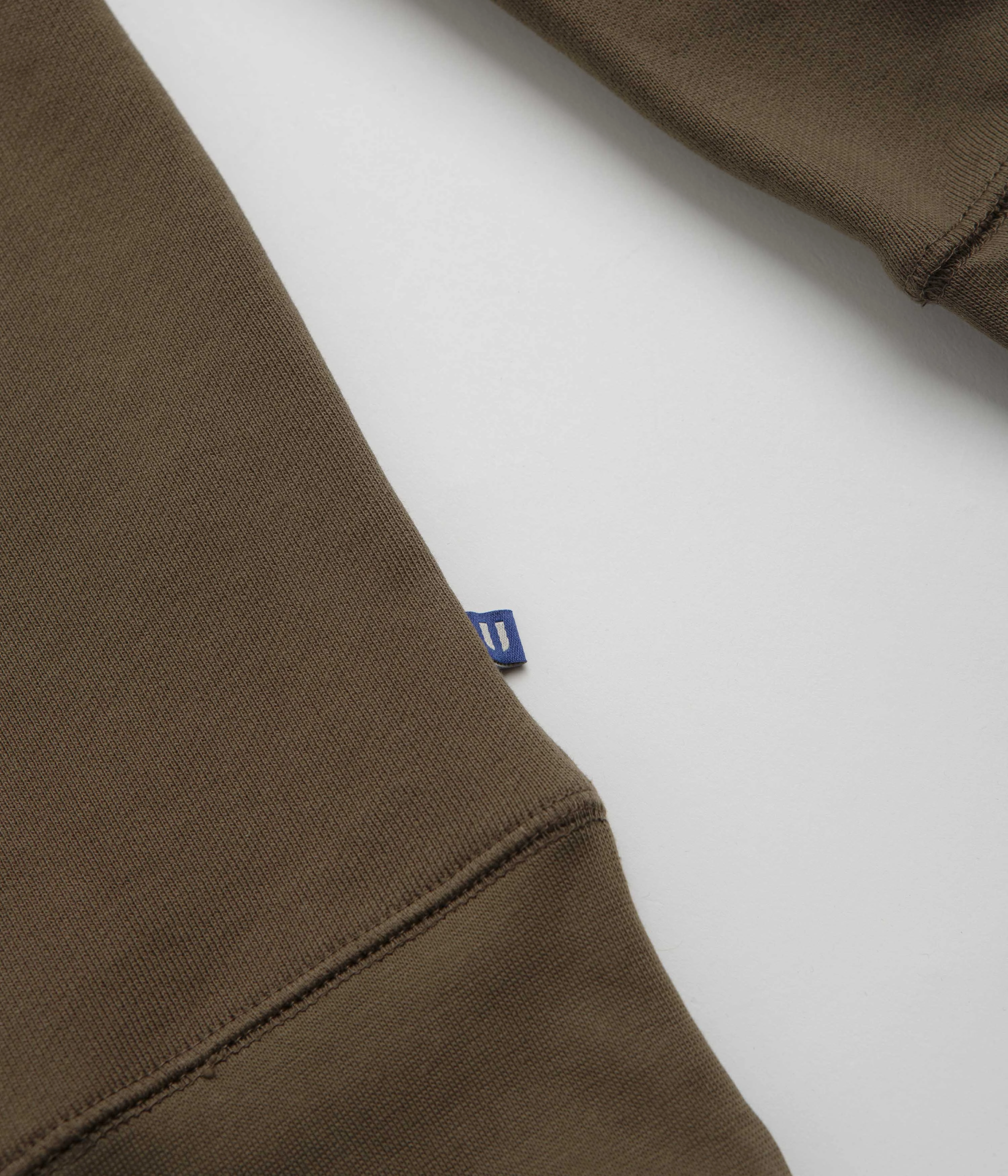 Hooded Workout Gear Uskees 7005 Crewneck Sweatshirt - Dark Taupe