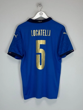 Athletic Outfit 2020/21 ITALY LOCATELLI #5 HOME SHIRT (L) PUMA