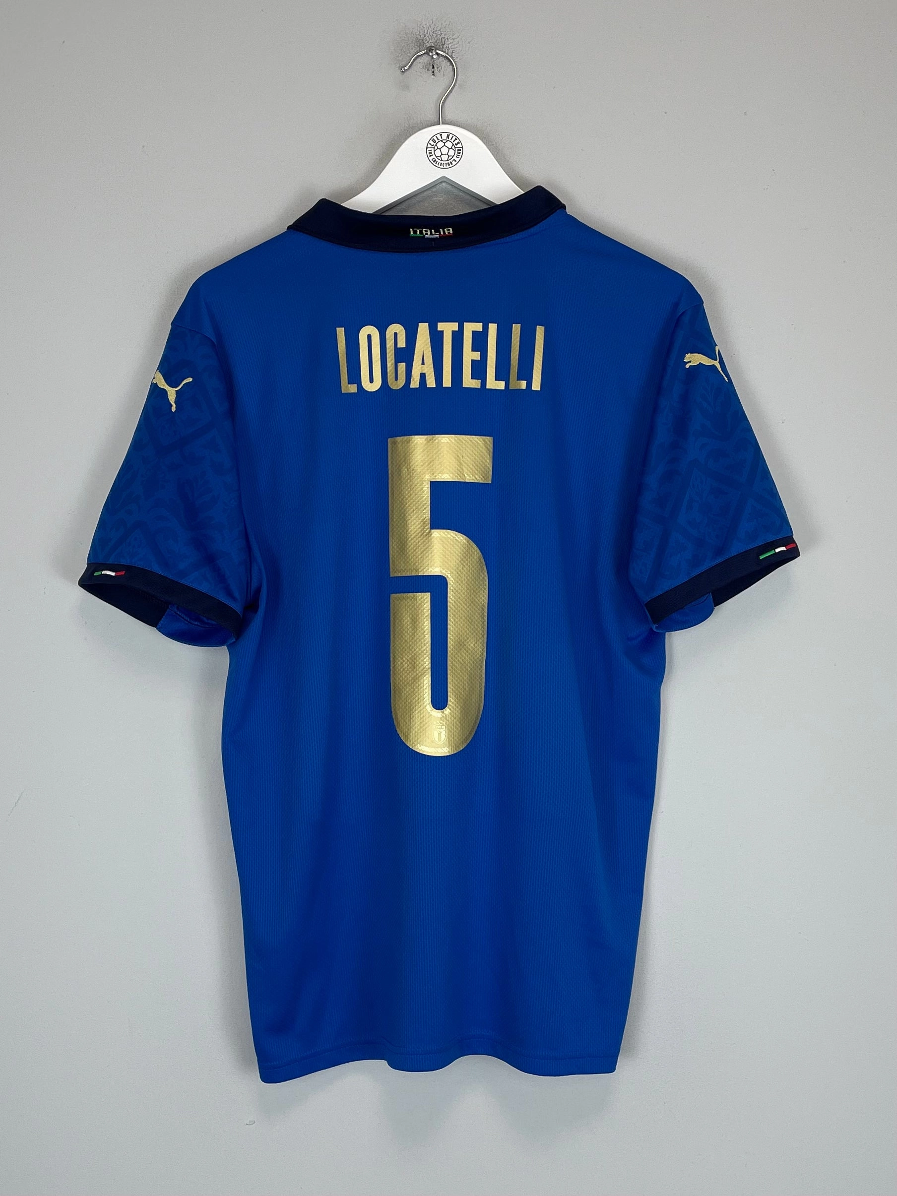 Athletic Outfit 2020/21 ITALY LOCATELLI #5 HOME SHIRT (L) PUMA