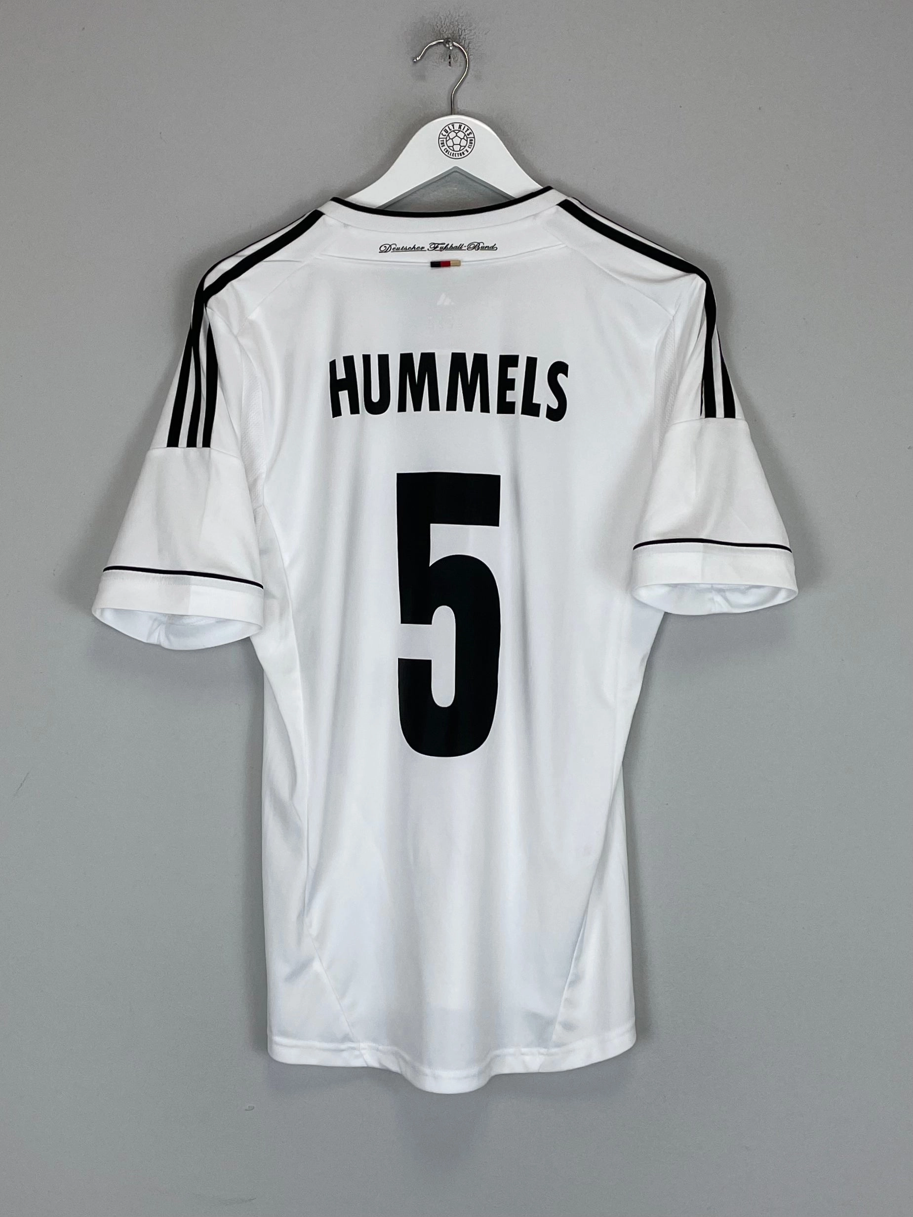 Lightweight Construction 2012/14 GERMANY HUMMELS #5 HOME SHIRT (M) ADIDAS