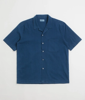 Universal Works Road Shirt - Washed Indigo Outdoor Adventure Trendsetting