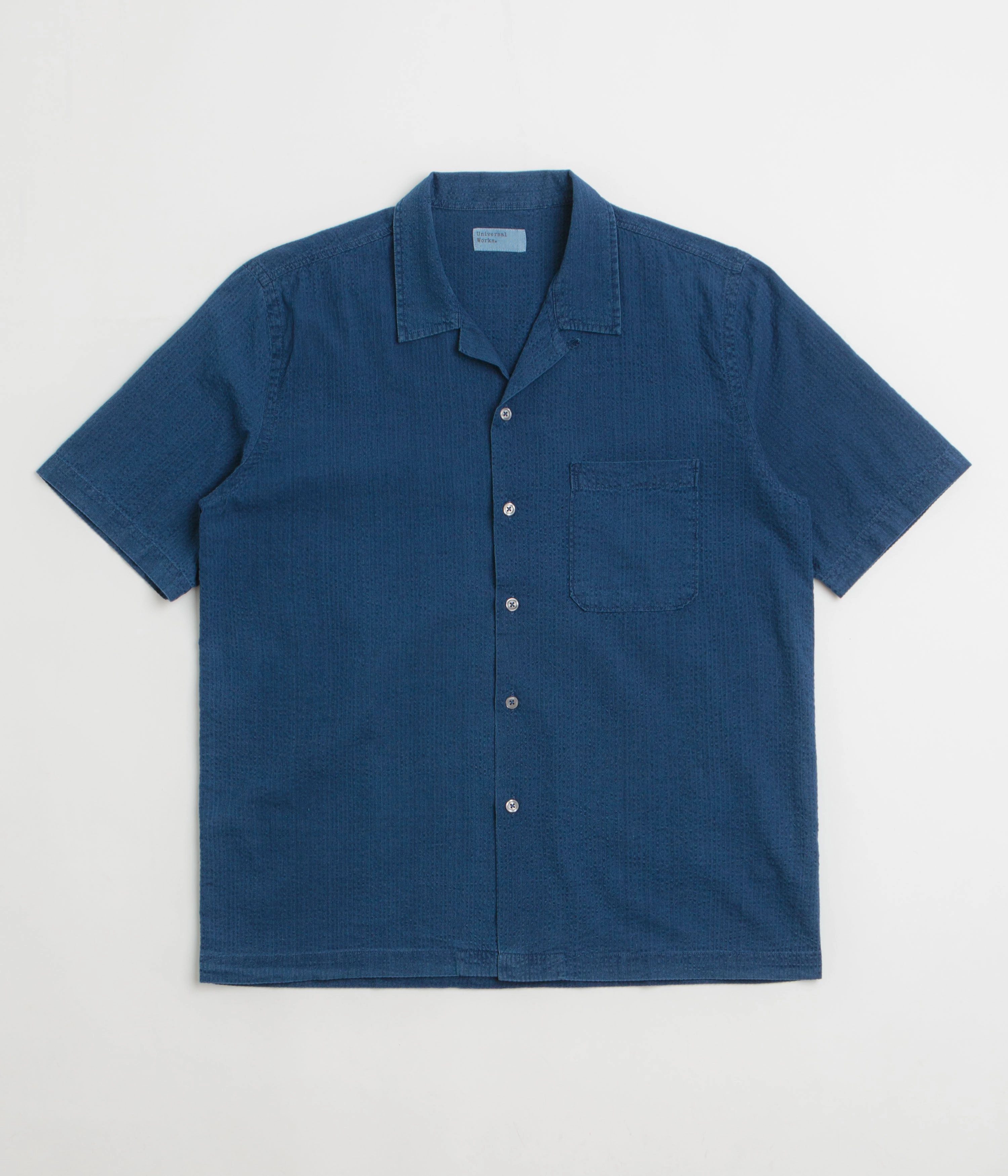 Universal Works Road Shirt - Washed Indigo Outdoor Adventure Trendsetting