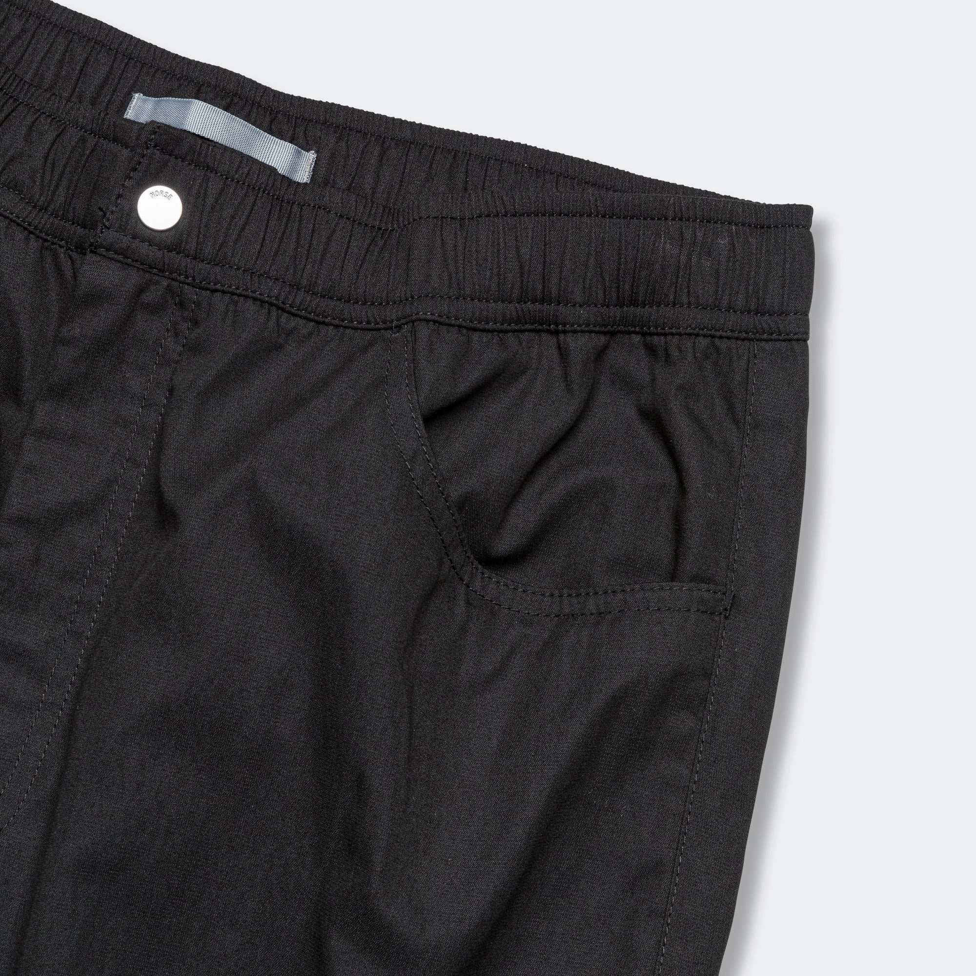 Ragnar Fine Broken Twill Pant - Black Work Comfort