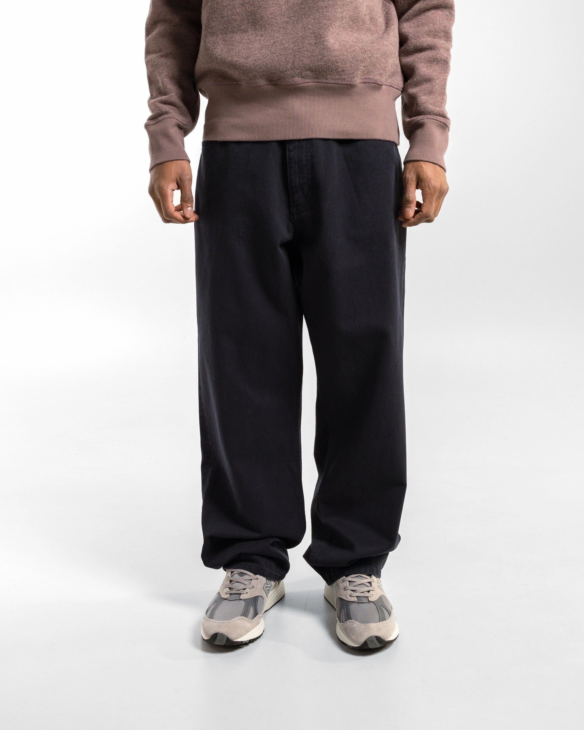 Mogens Relaxed 5 Pocket Heavy Twill - Dark Navy Core Cut Timeless Style