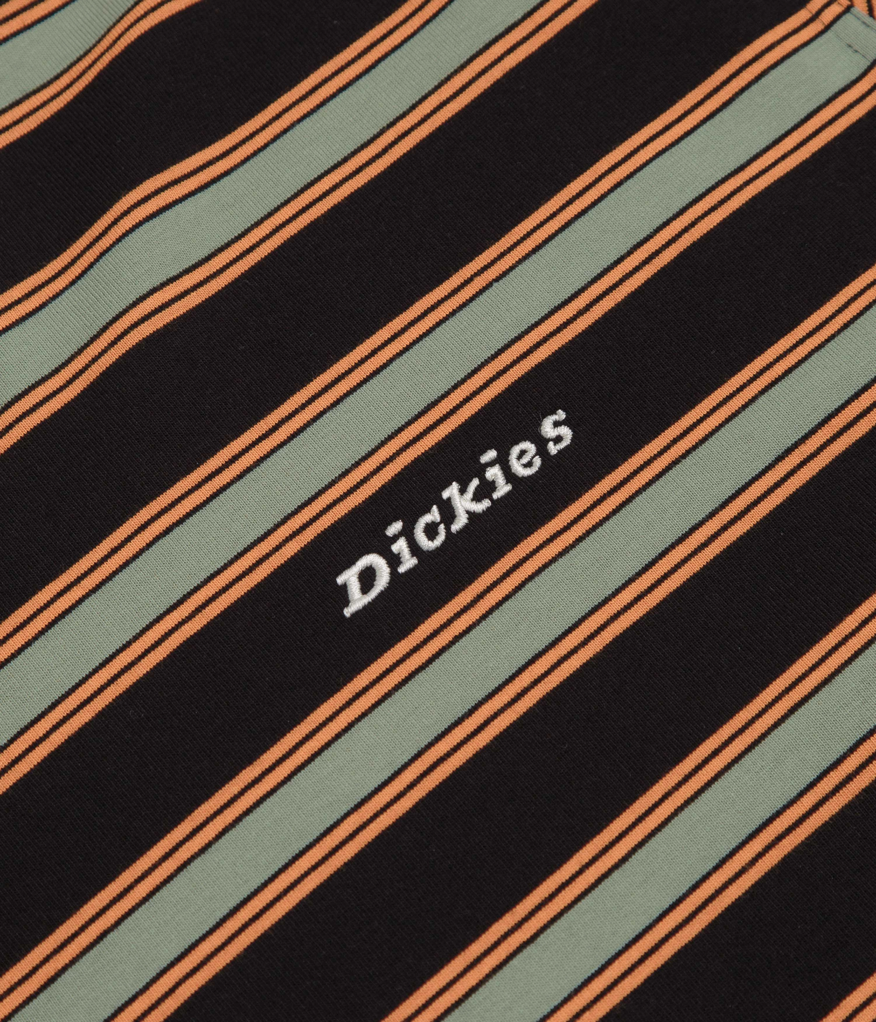Dickies York Stripe T-Shirt - Black Non Toxic Materials