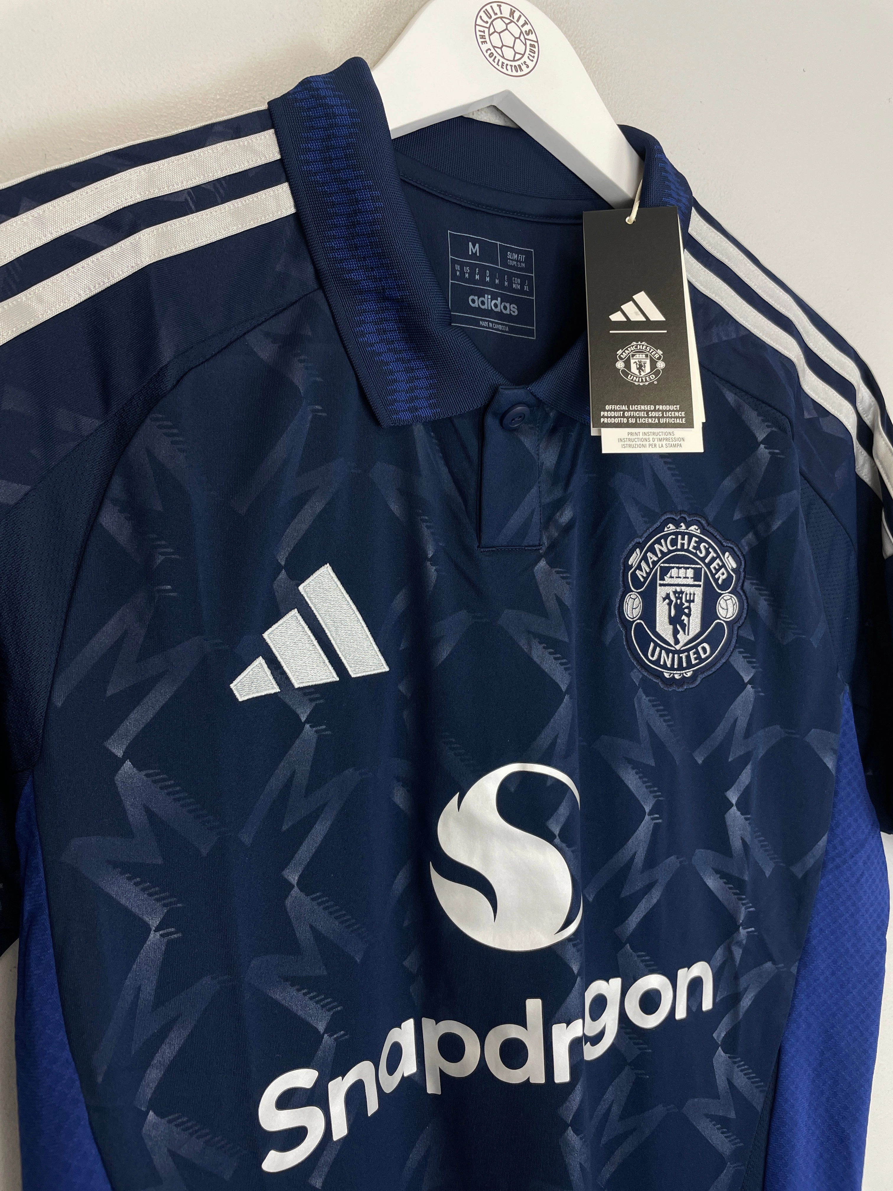 2024/25 Manchester United *BNWT* Away Shirt (Multiple) Adidas Quick Dry Material Dry Support
