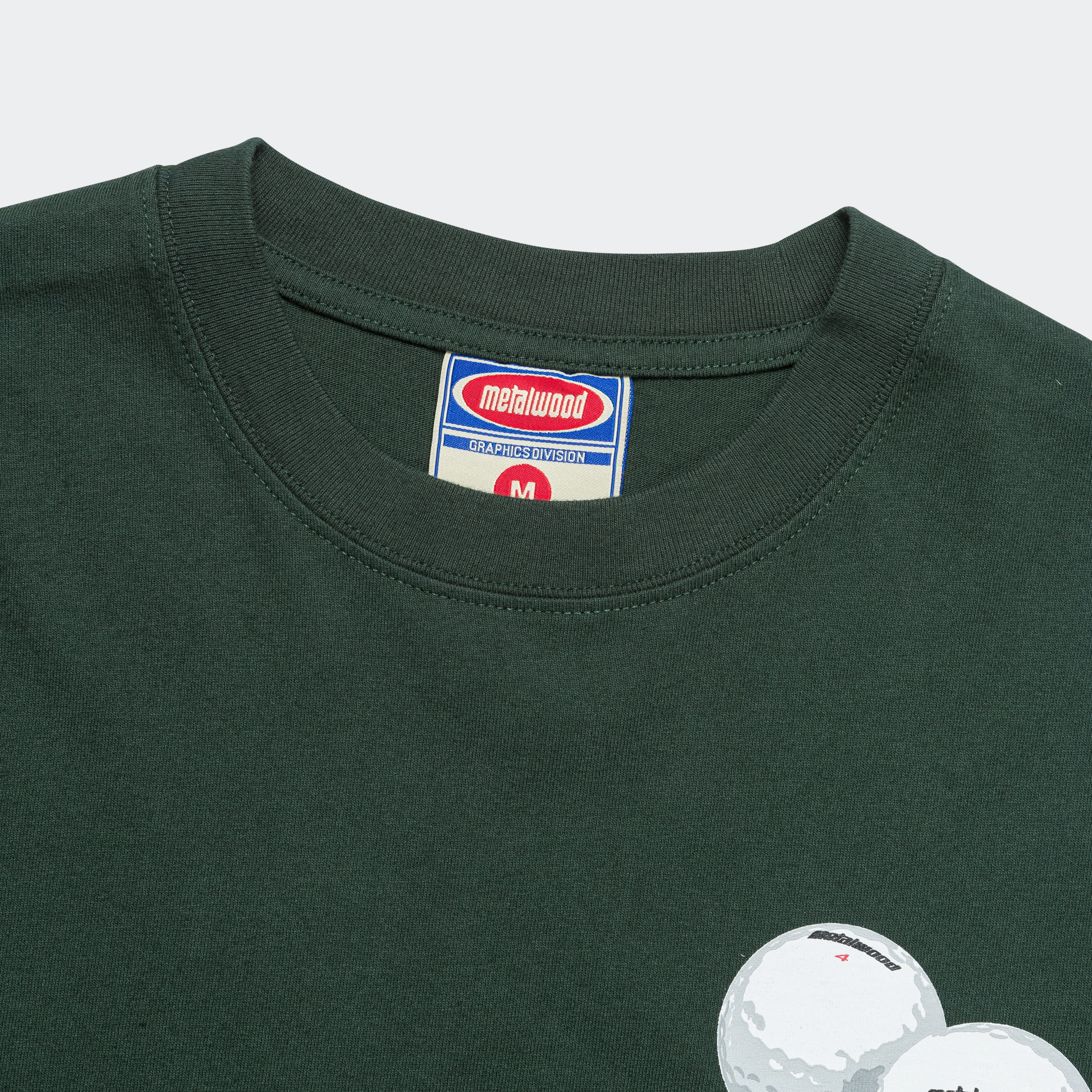 Lightweight Weave Grab Your Balls T-Shirt - Spruce