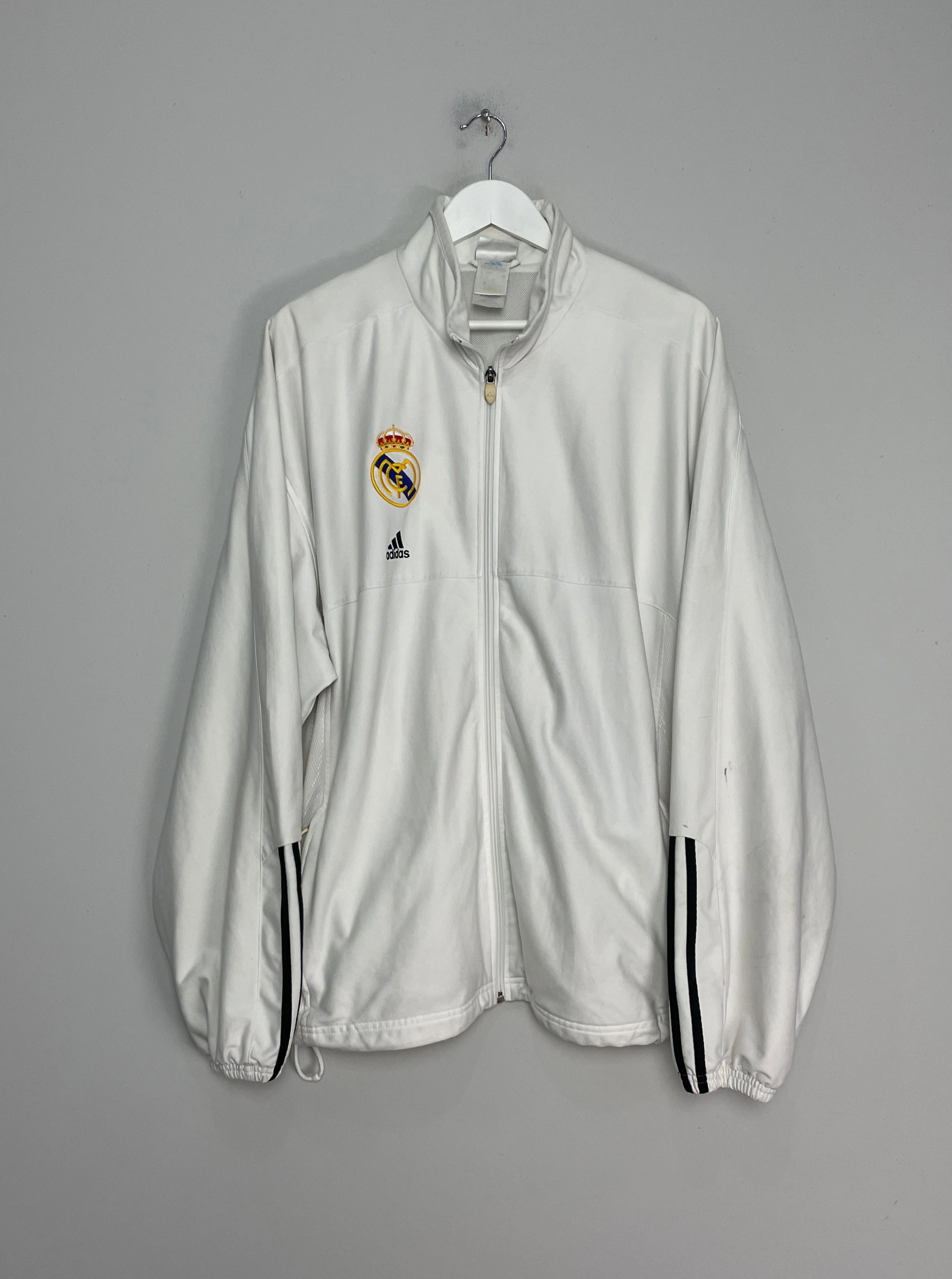 Cardio Return 2002/03 REAL MADRID *CENTENARY* TRACK JACKET (L) ADIDAS