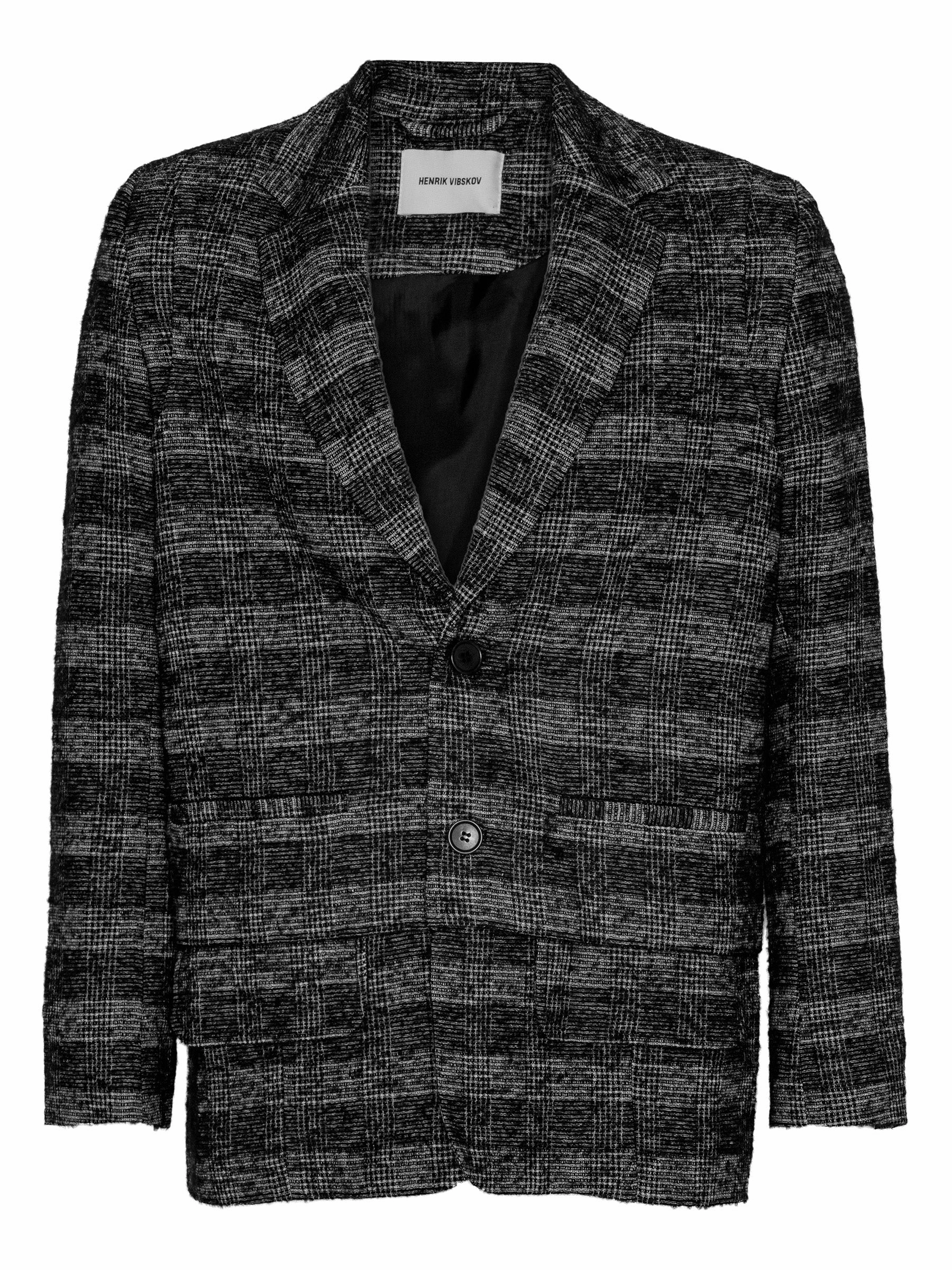 Experiment Ants Blazer? - Black White Checks