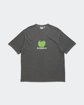 Odor-resistant Apple Tee - Charcoal Pigment