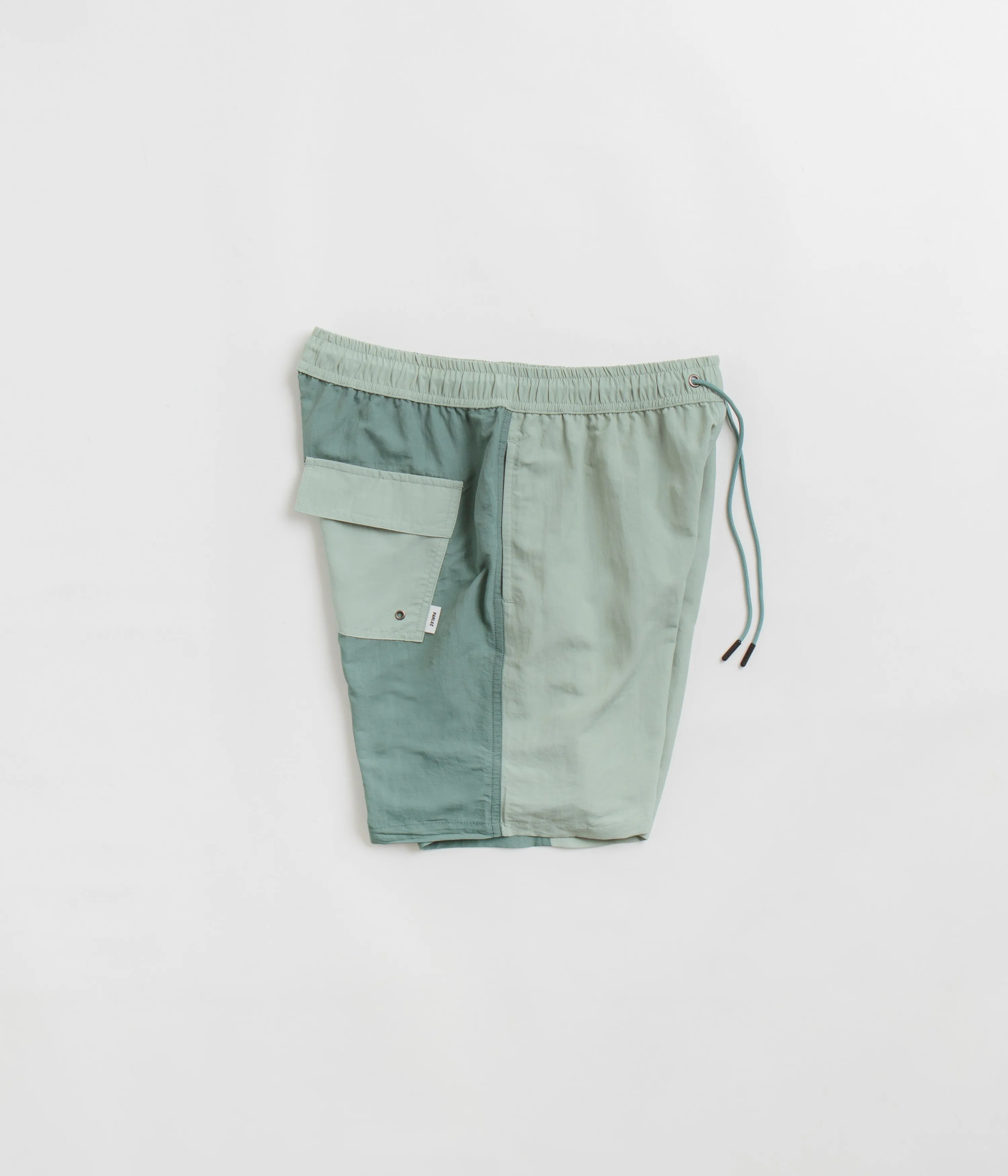 Parlez Sparrow Shorts - Sea Mist Wide-leg cut