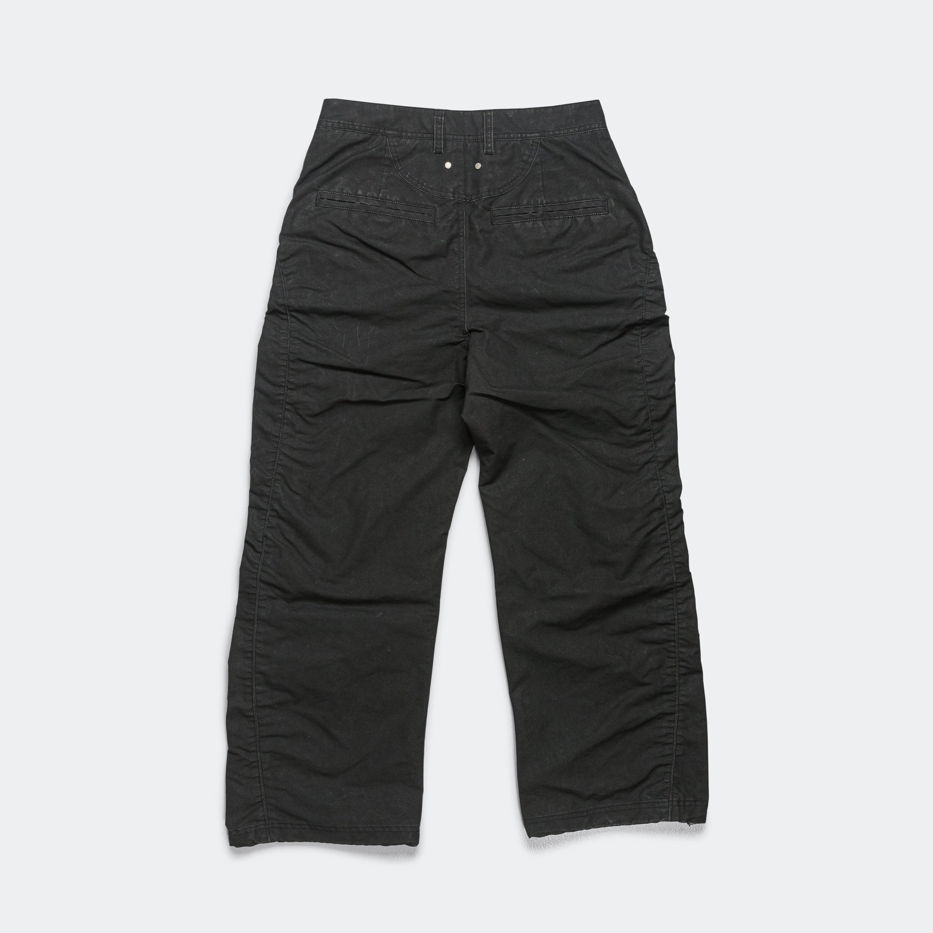 Arc Shirring Pants - Black Comfort Wear
