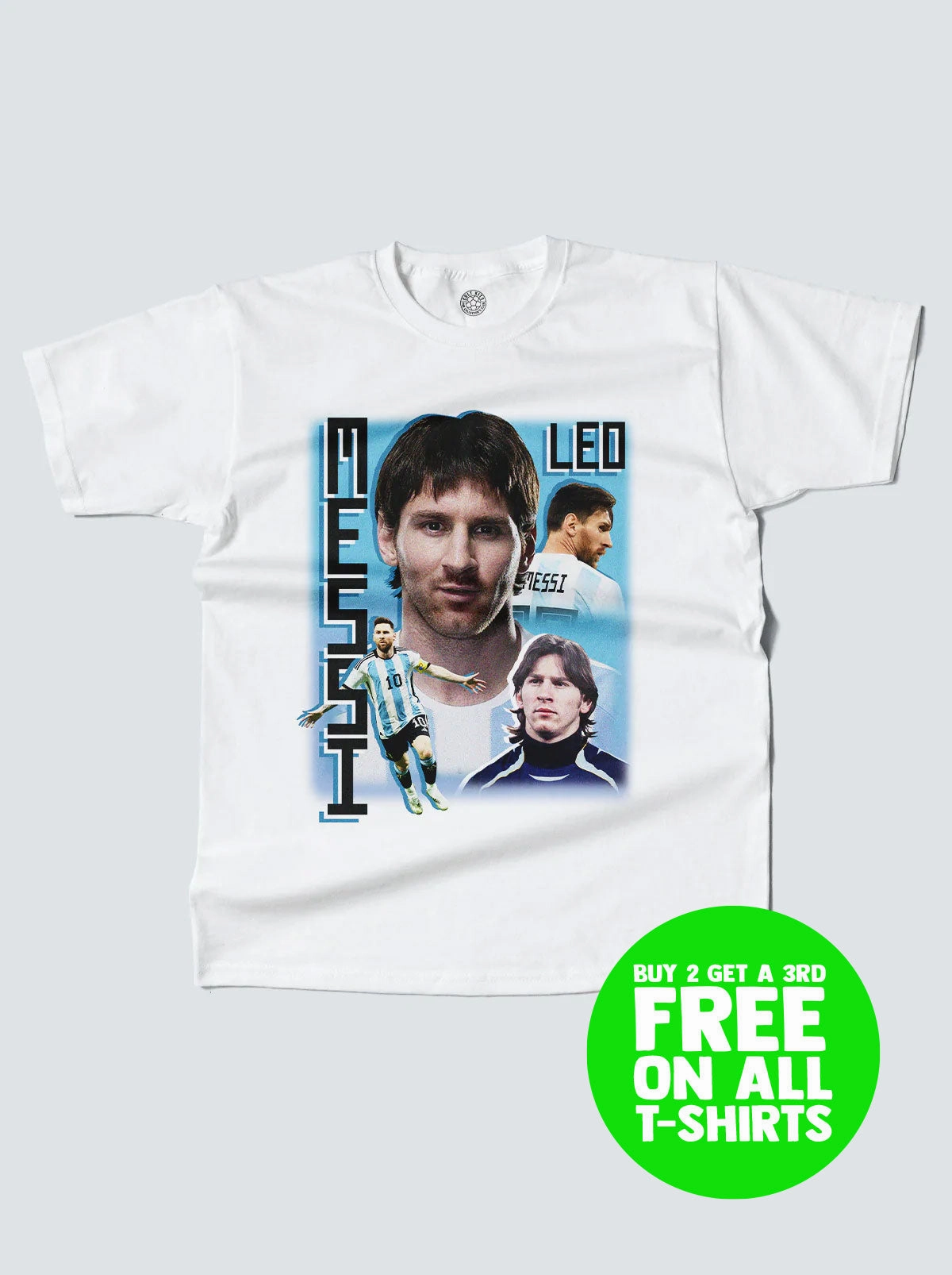 Perfectly Fit ARGENTINA MESSI BOOTLEG TEE