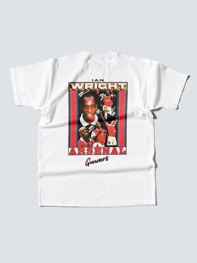 Soft Touch Fit ARSENAL IAN WRIGHT BOOTLEG TEE