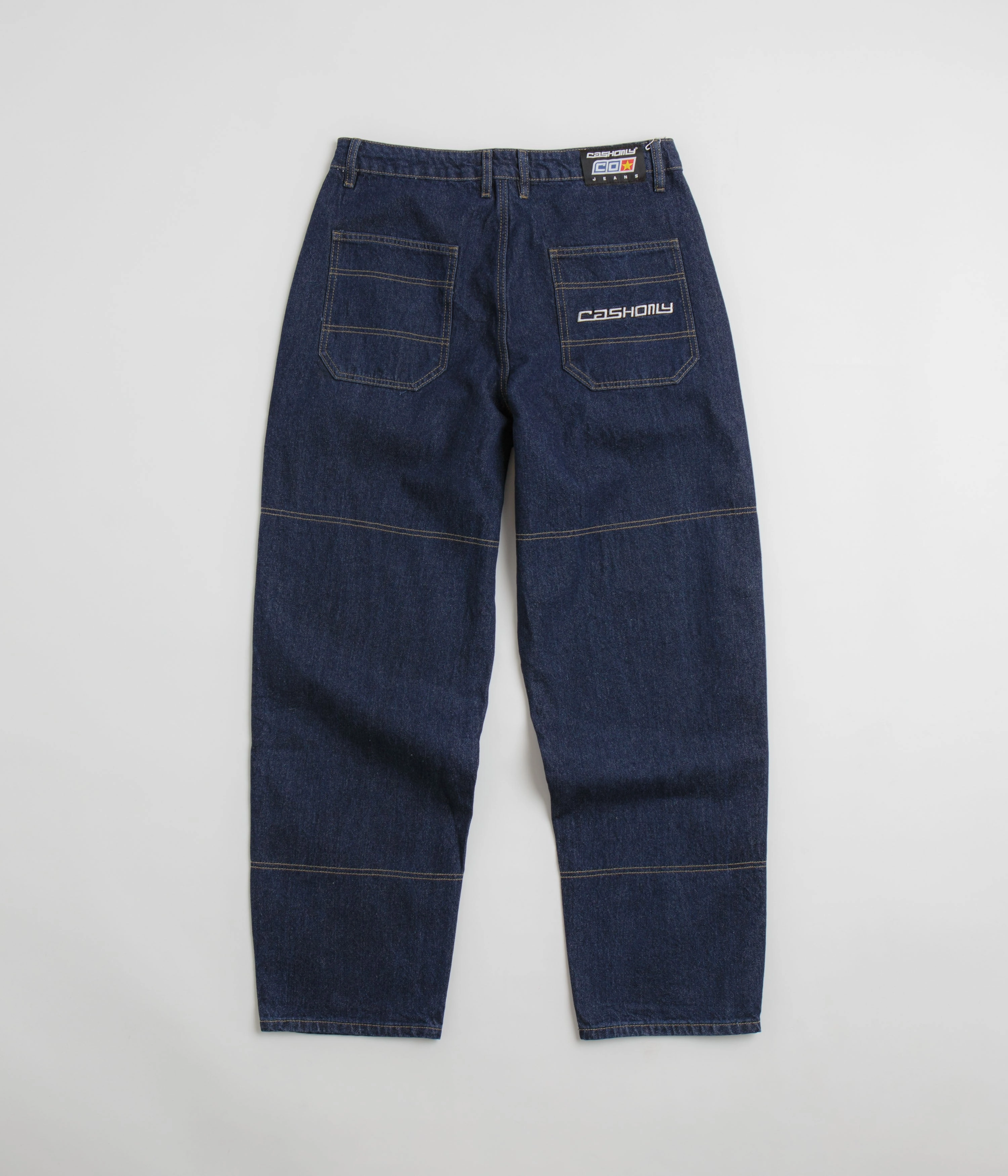 Sharp Finish Flexible Design Cash Only Aleka Jeans - Raw Indigo