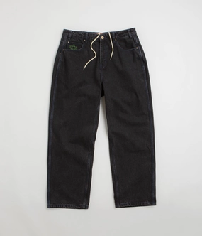 Butter Goods Spider Jeans - Washed Black Athlete Fit Modern Autumn Days