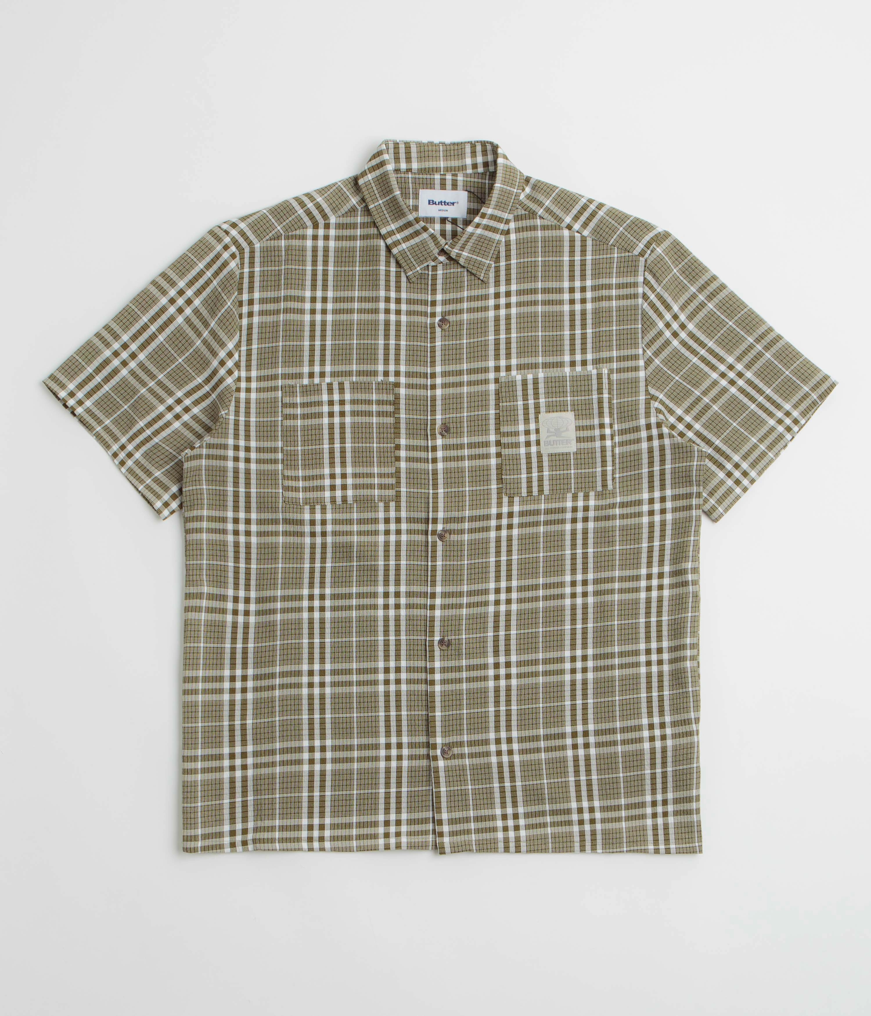 Butter Goods Equipment Short Sleeve Shirt - Green Personalized Touch