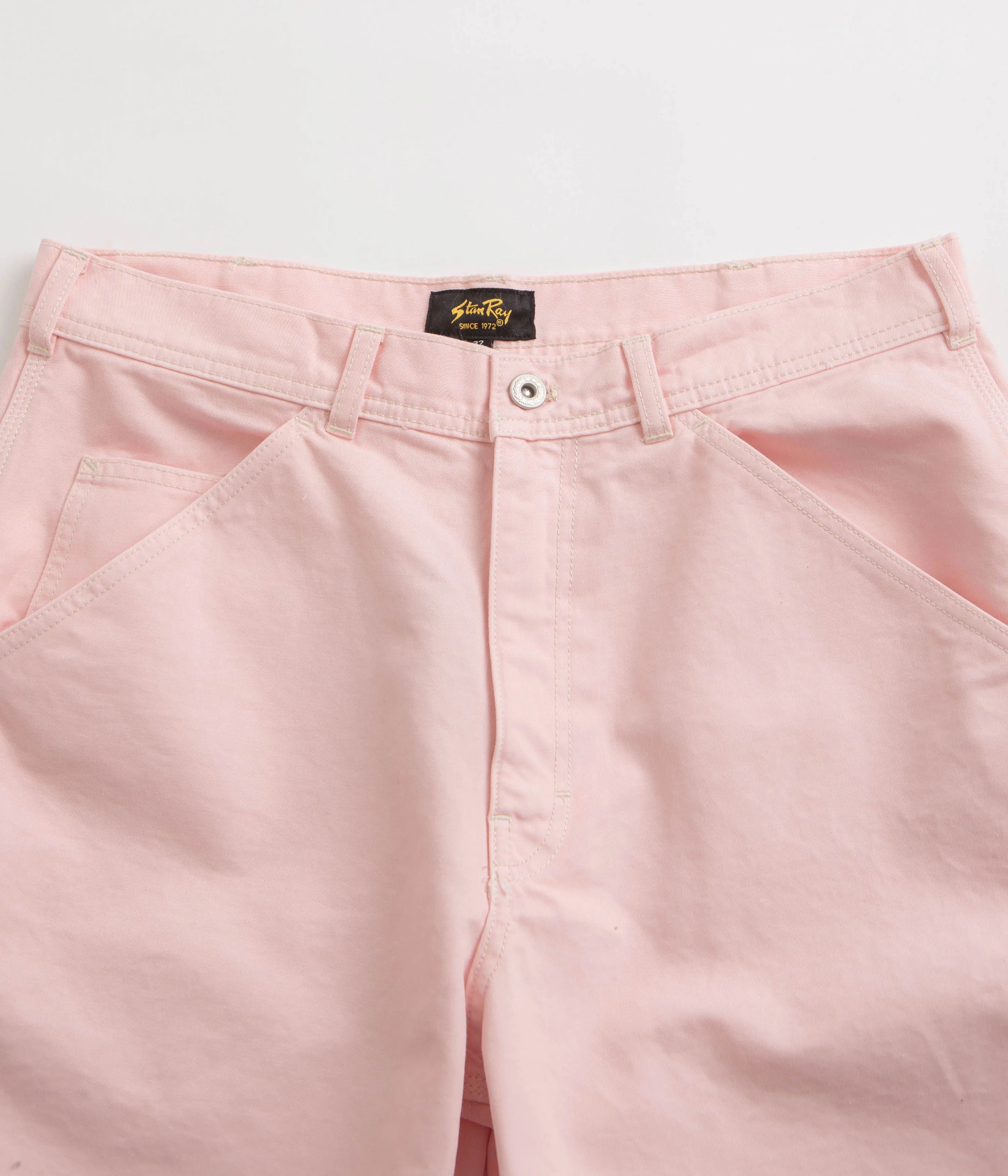 Stan Ray Painter Shorts - Pink Comfort waistband