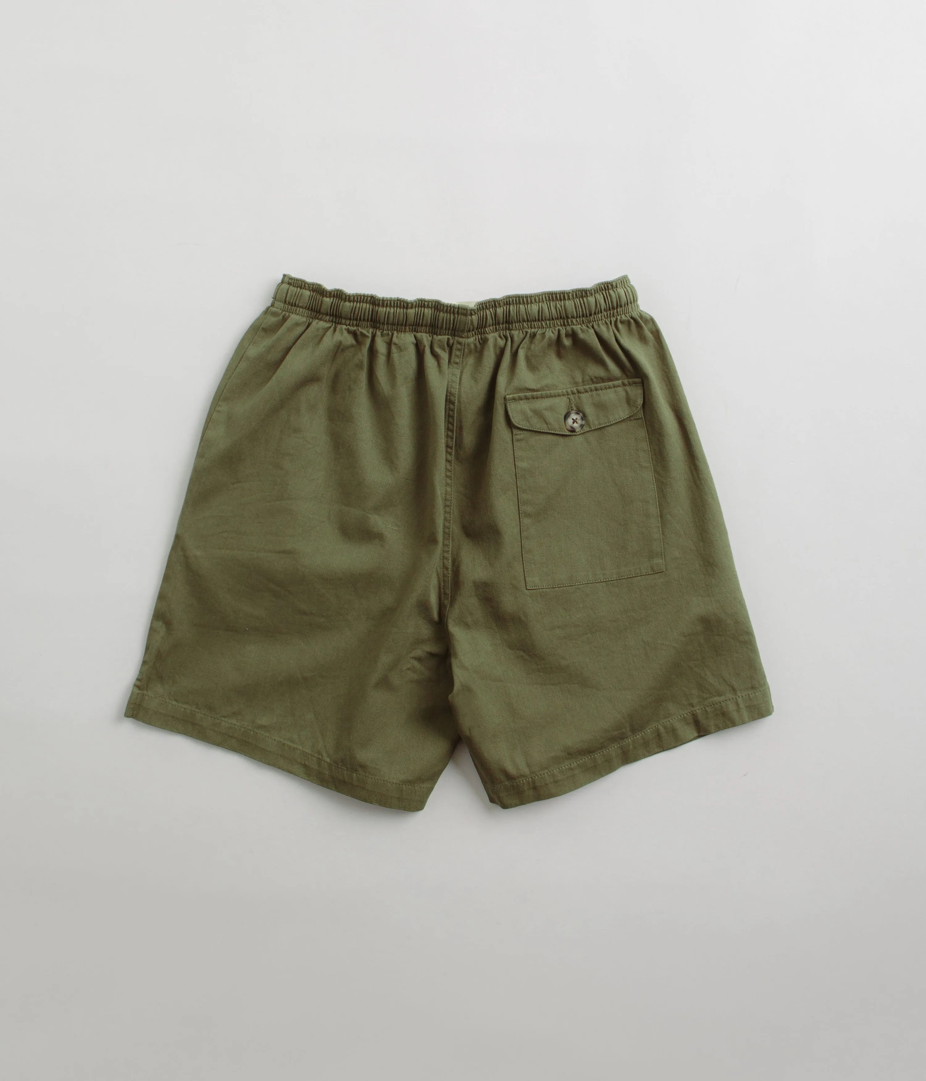 evening dress Linen shorts Mollusk Summer Shorts - Faded Mash Green