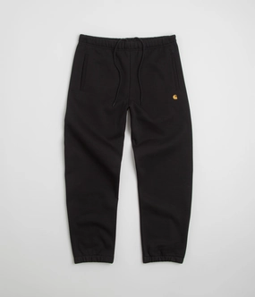 Comfort Cushioning All Occasion Carhartt Chase Sweatpants - Black / Gold