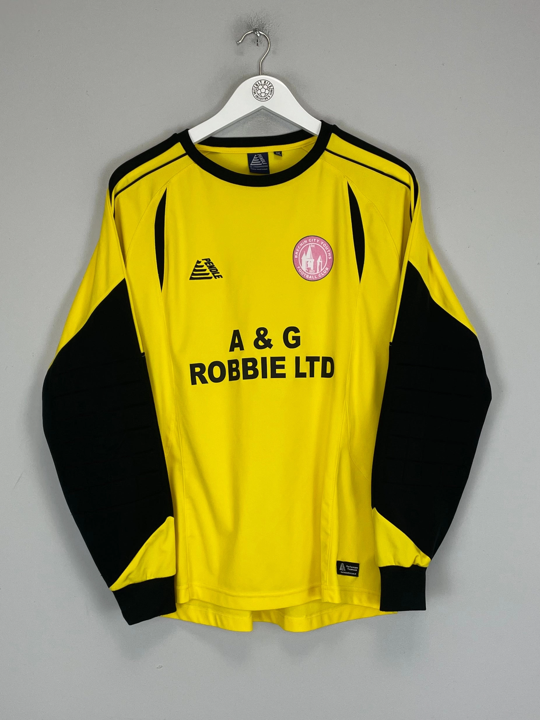 Clean Finish 2009/10 BRECHIN #1 GK SHIRT (M) PENDLE