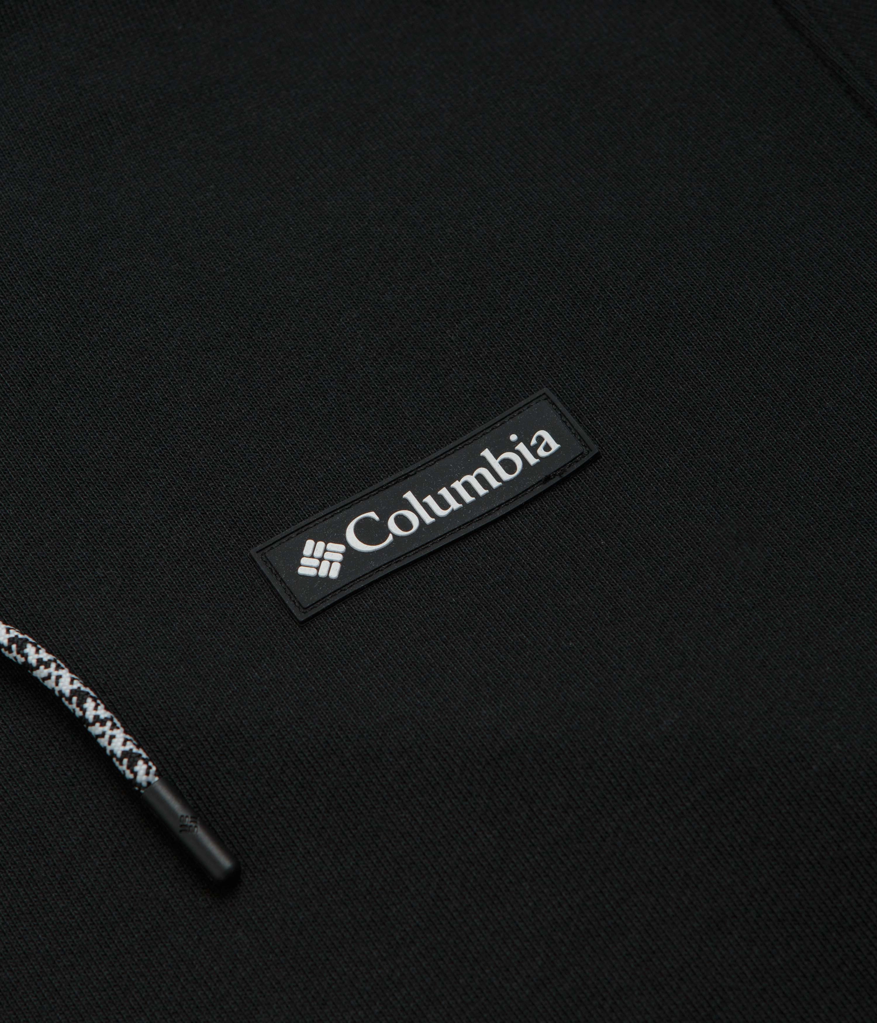 Columbia Marble Canyon Hoodie - Black Performance Wear Fleece Lined Interior