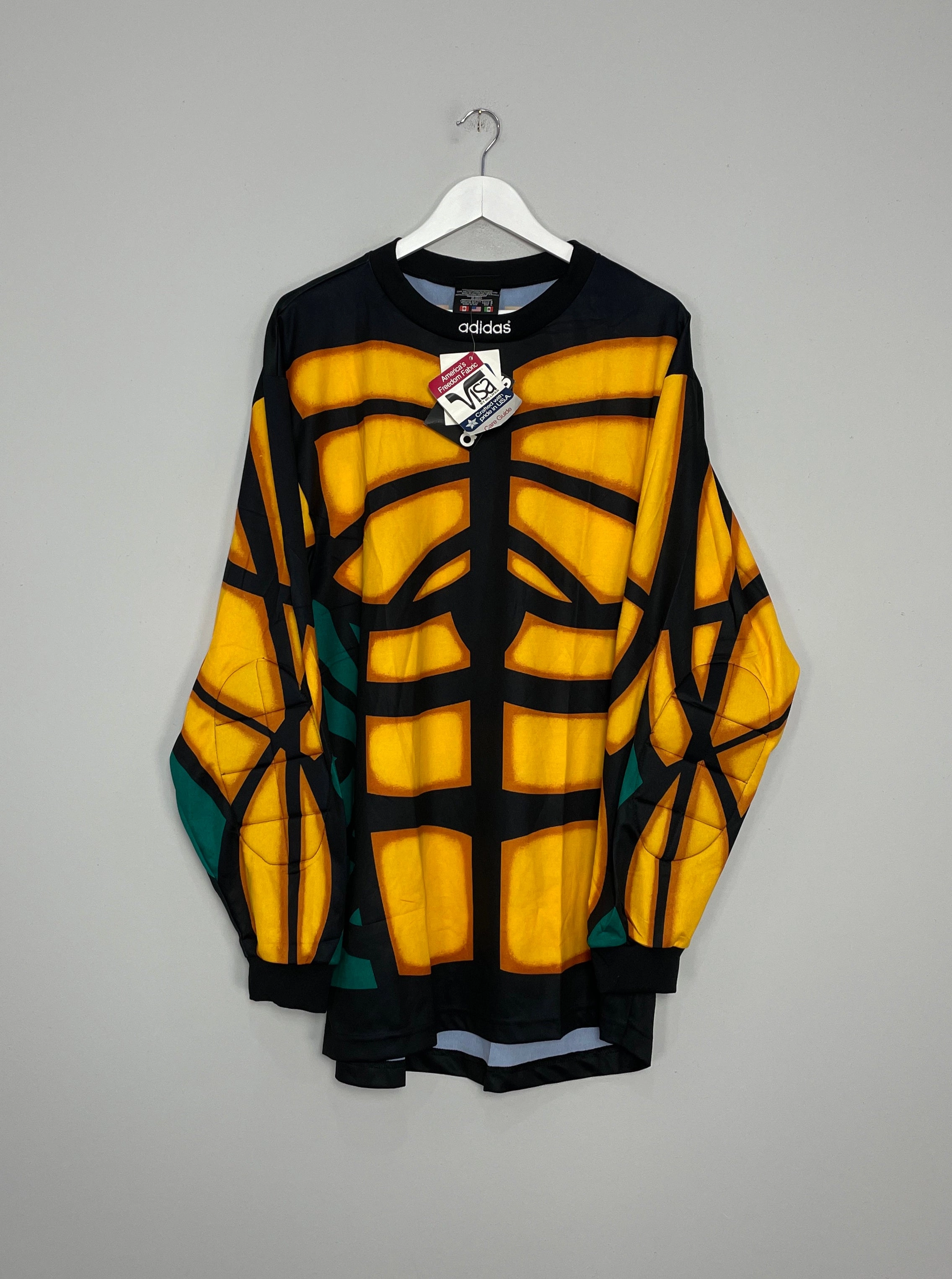 Zip Up 1995/96 ADIDAS *BNWT* GK TEMPLATE SHIRT (L)