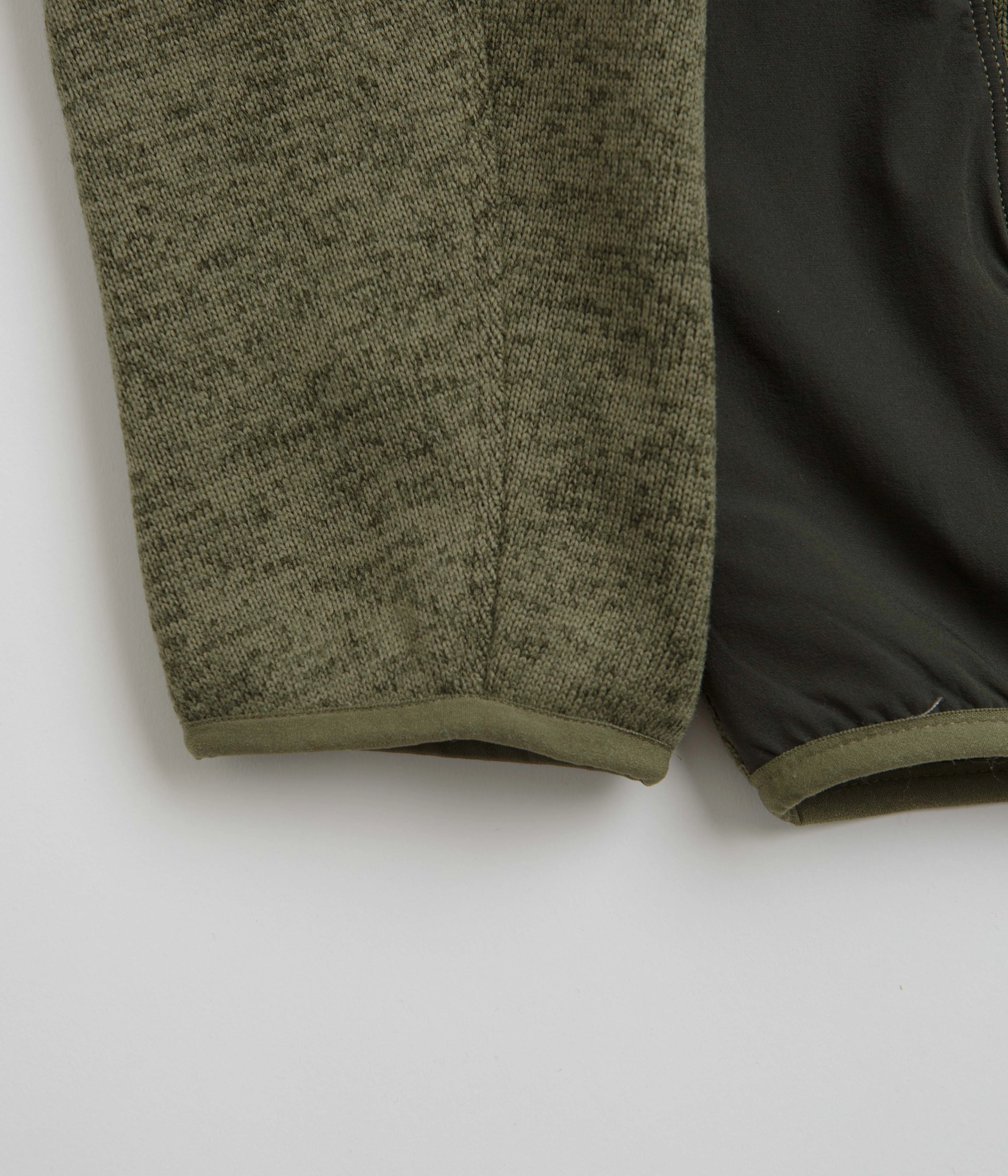 Mountain Day Neutral Tones Purple Mountain Observatory Solo Fleck Fleece - Khaki