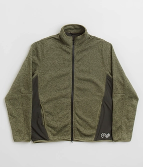 Purple Mountain Observatory Solo Fleck Fleece - Khaki Lounge Style