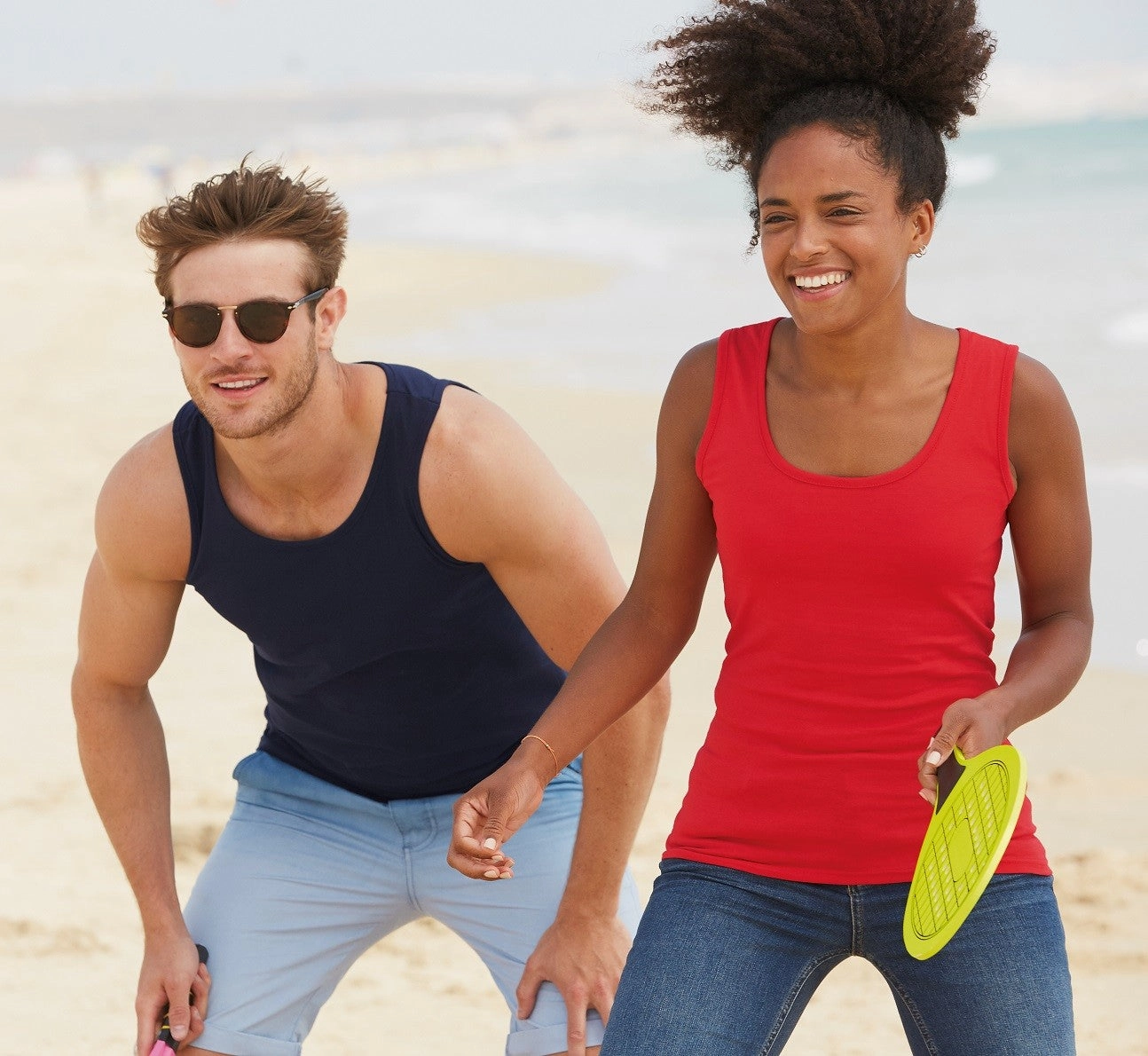 Street Lightness multi - wheel drive Athletic Vest | BLACK