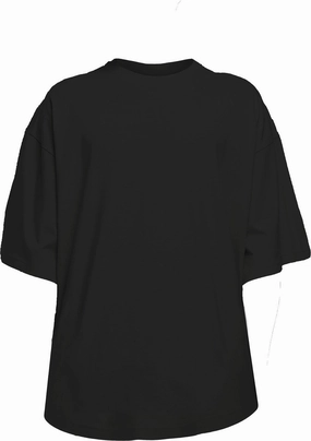 Huge Tee | BLACK Office Wear Minimalist fashion
