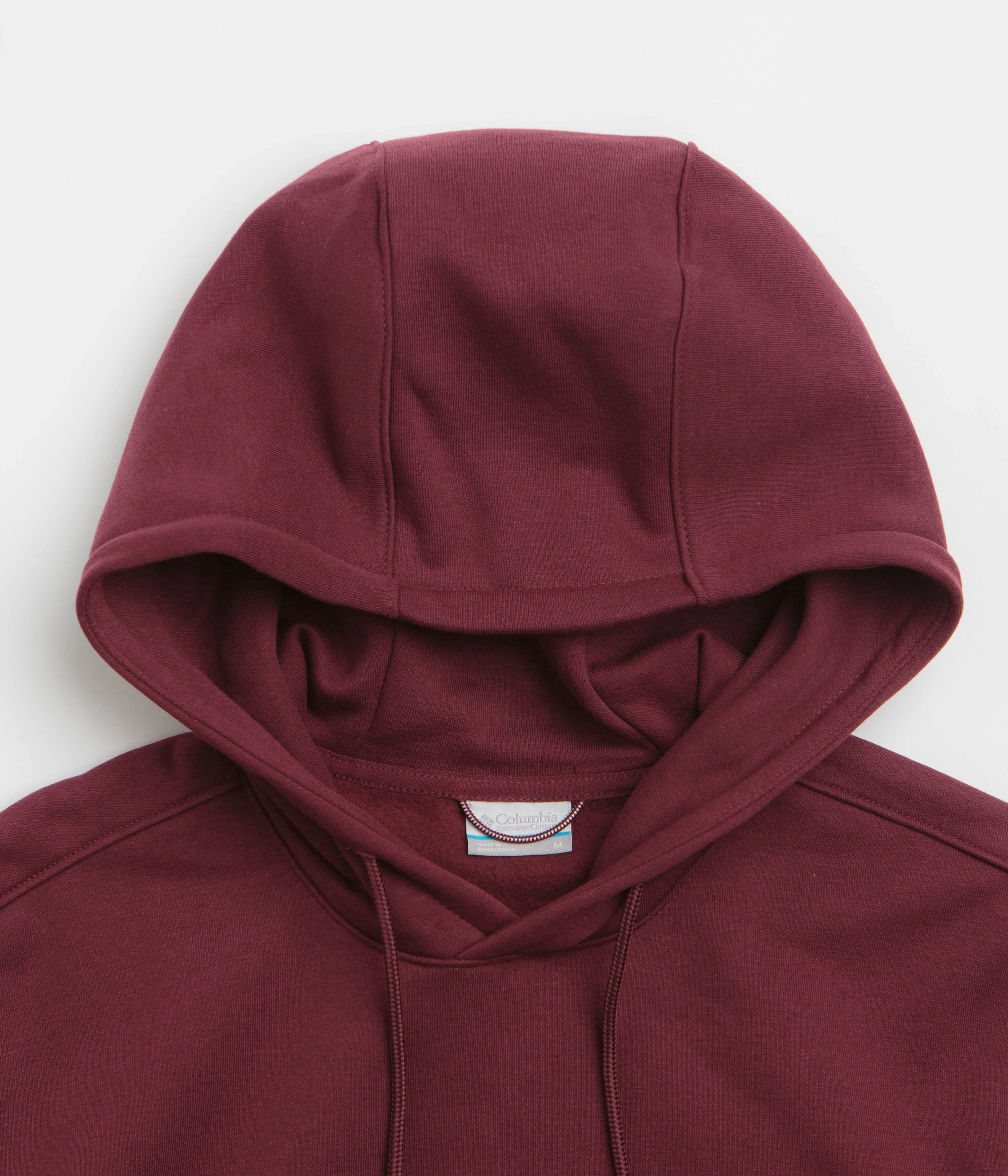 Columbia Meridian Creek Graphic Hoodie - Rich Wine / Branded Blanket Relaxed Look Loose Fit