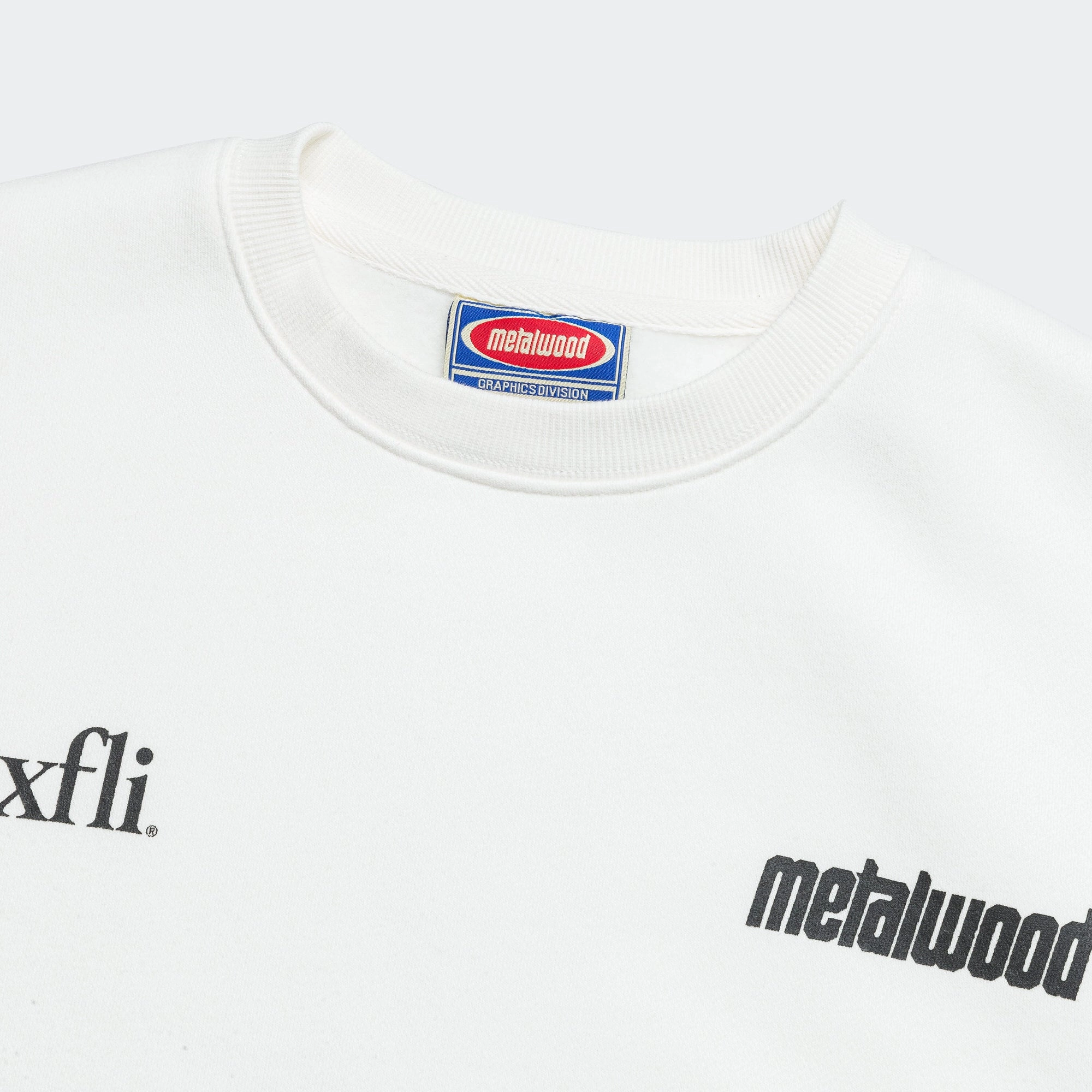 Aussie Blades Crewneck x Maxfli - White Cozy Layers Shrink resistant