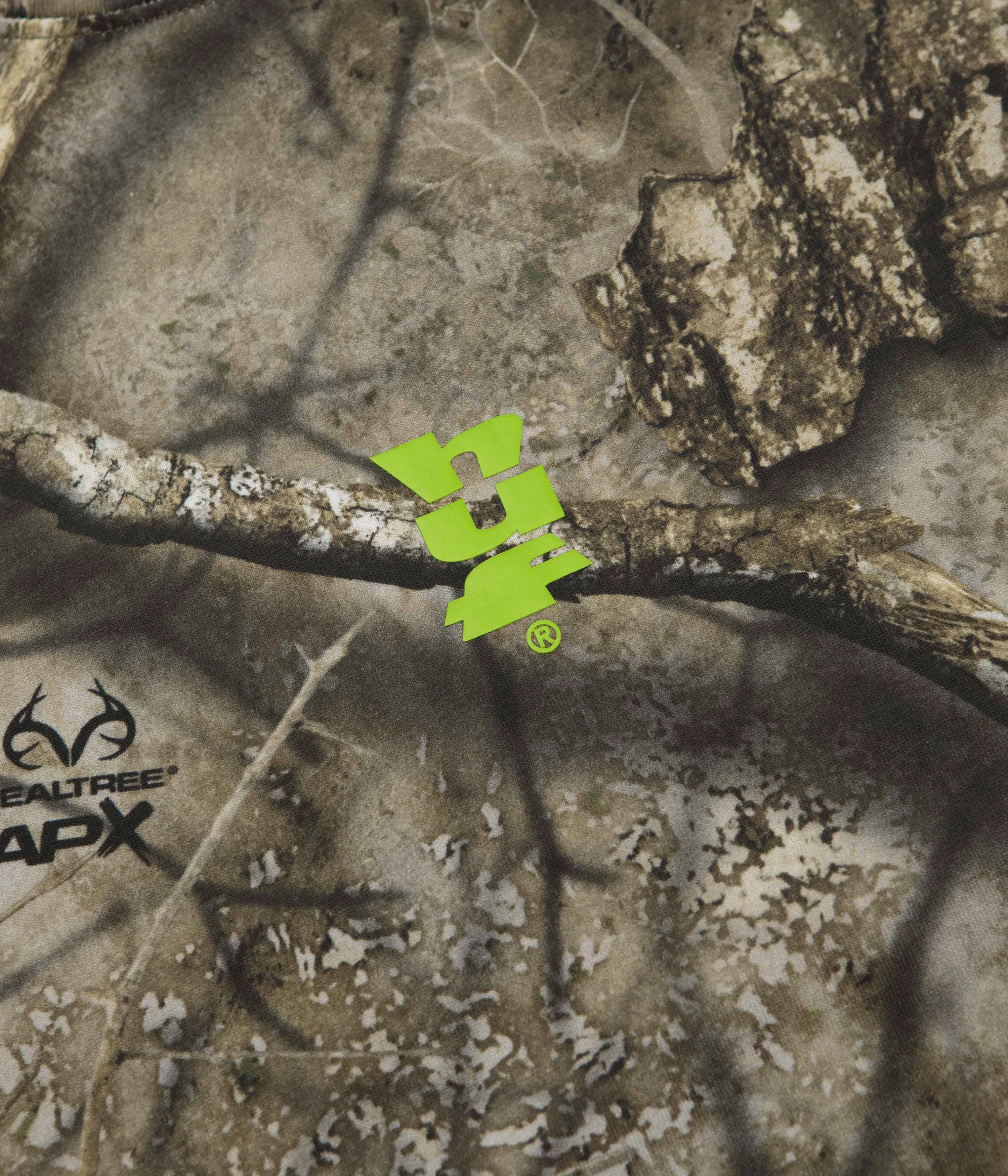 HUF Megablast Long Sleeve T-Shirt - Realtree Versatile Layering Chill Vibes