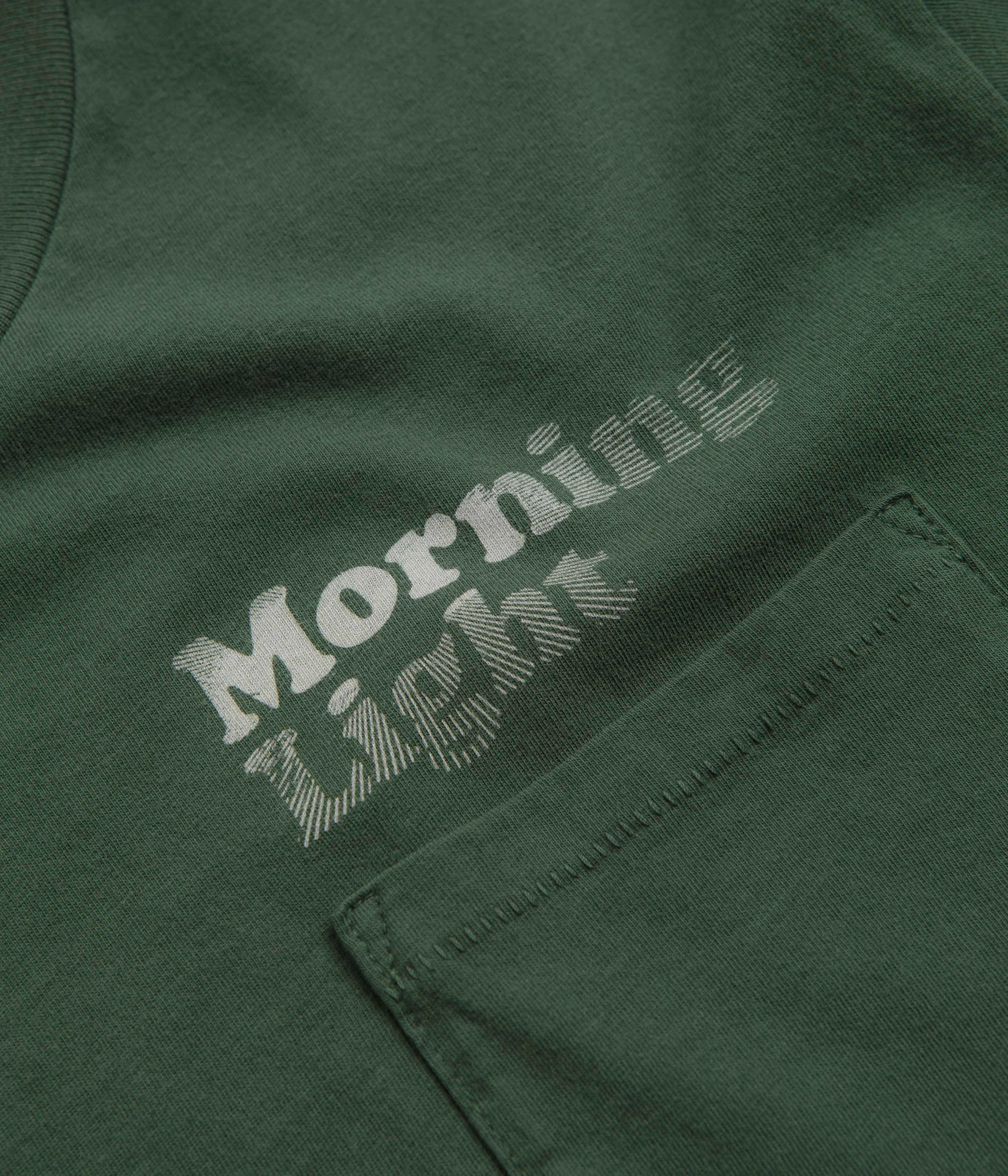 Mollusk Morning Light T-Shirt - Rover Green Everyday Look