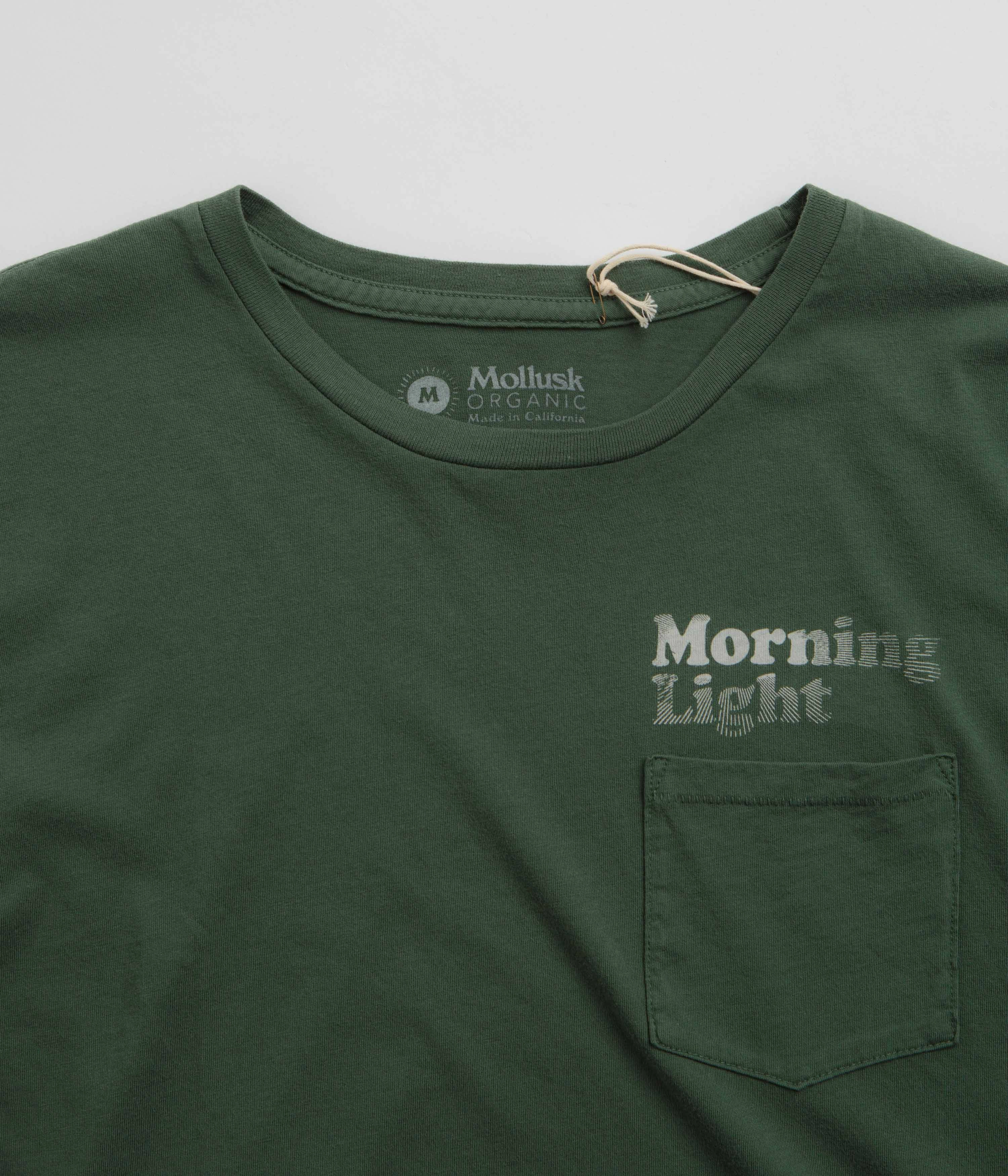 Relax Trend Mollusk Morning Light T-Shirt - Rover Green