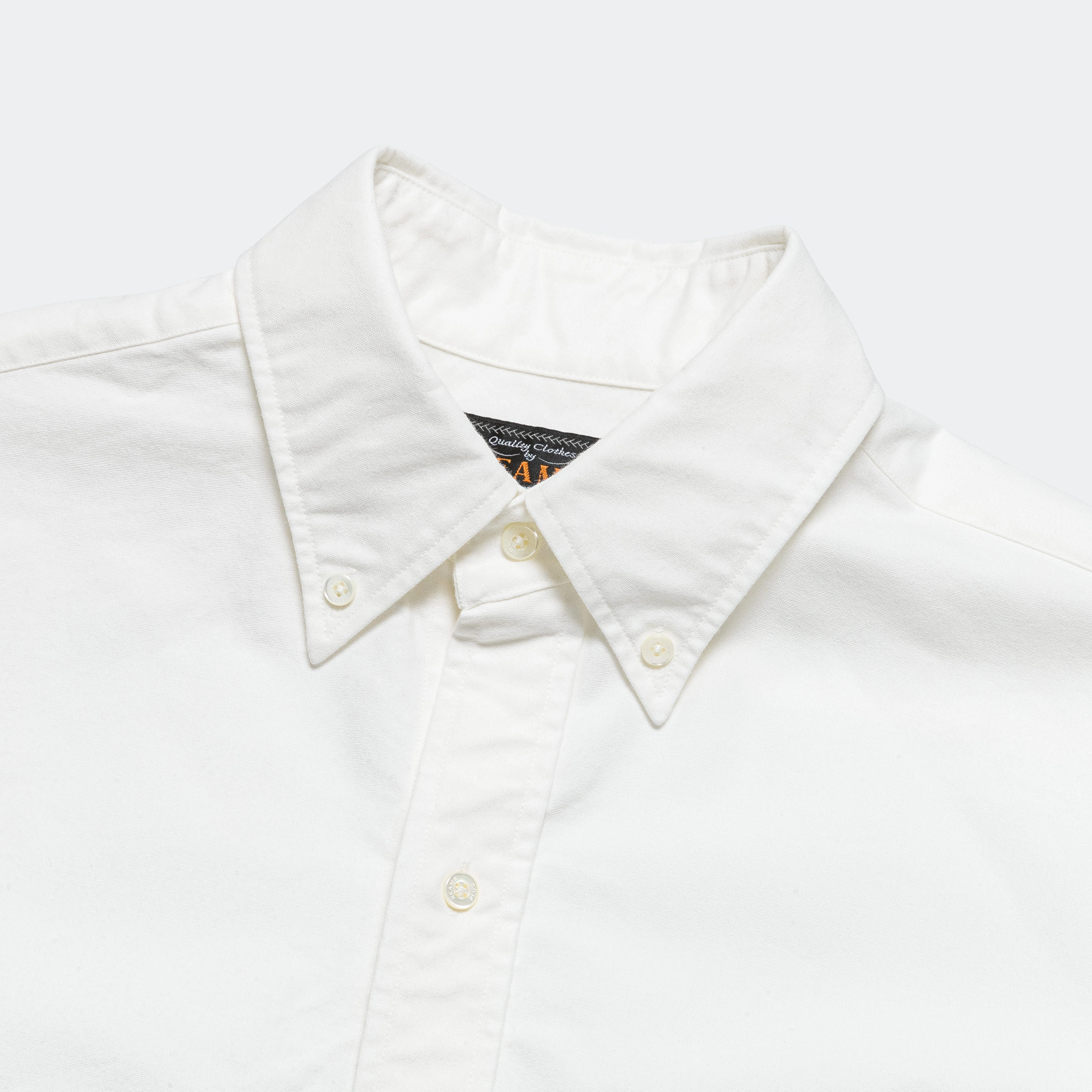 B.D. American Oxford Classic Fit Shirt - White Wrinkle Resistant