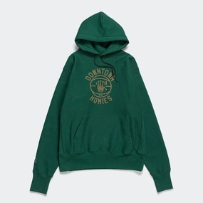 Fashionable Layer Cozy Clothing Style Downtown Homies Crew Pullover - Forrest