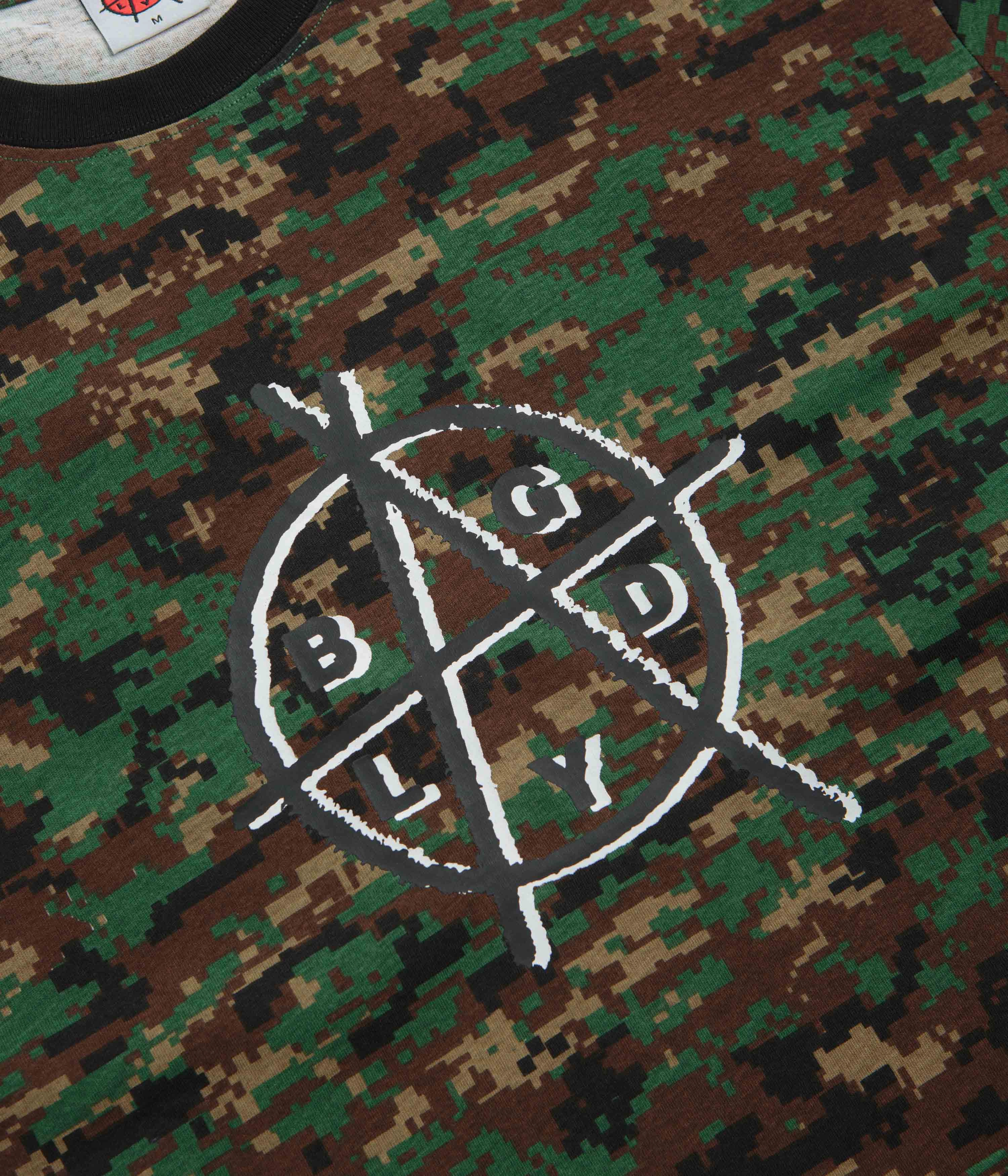 Baglady Bagarchy Ringer T-Shirt - Digi Camo Daily Style