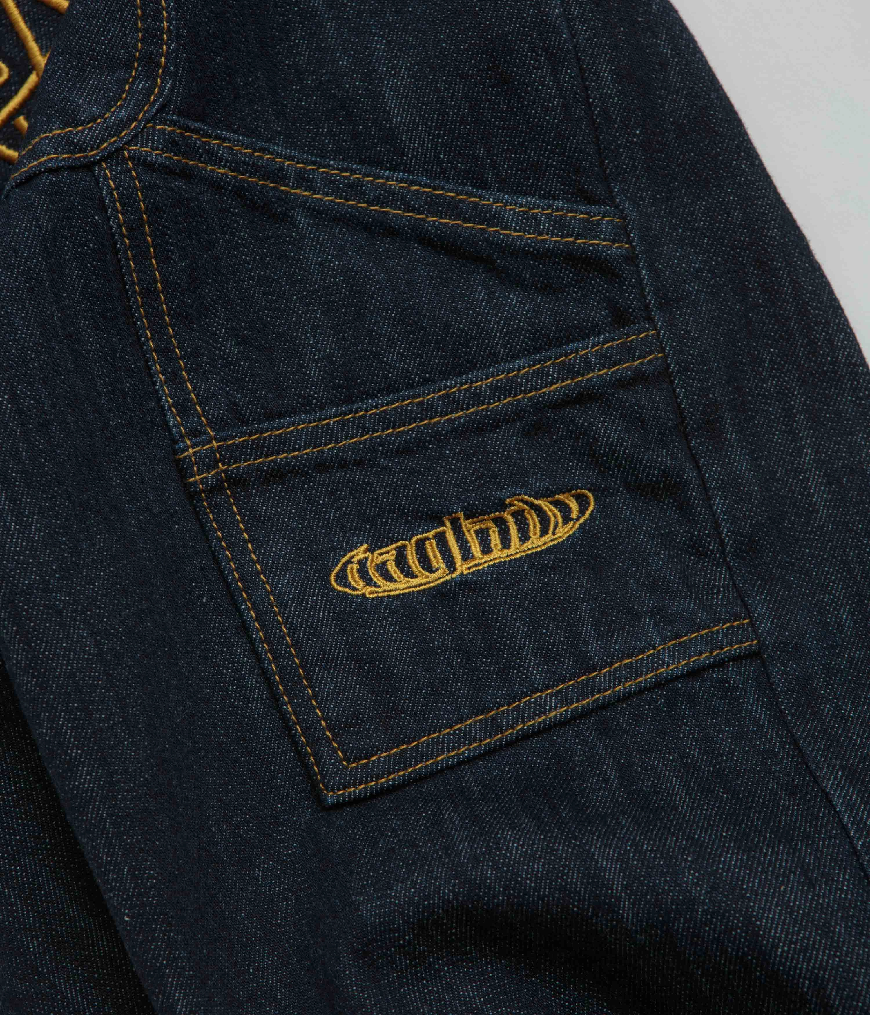 Easy Option Baglady Carpenter Jeans - Dark Navy