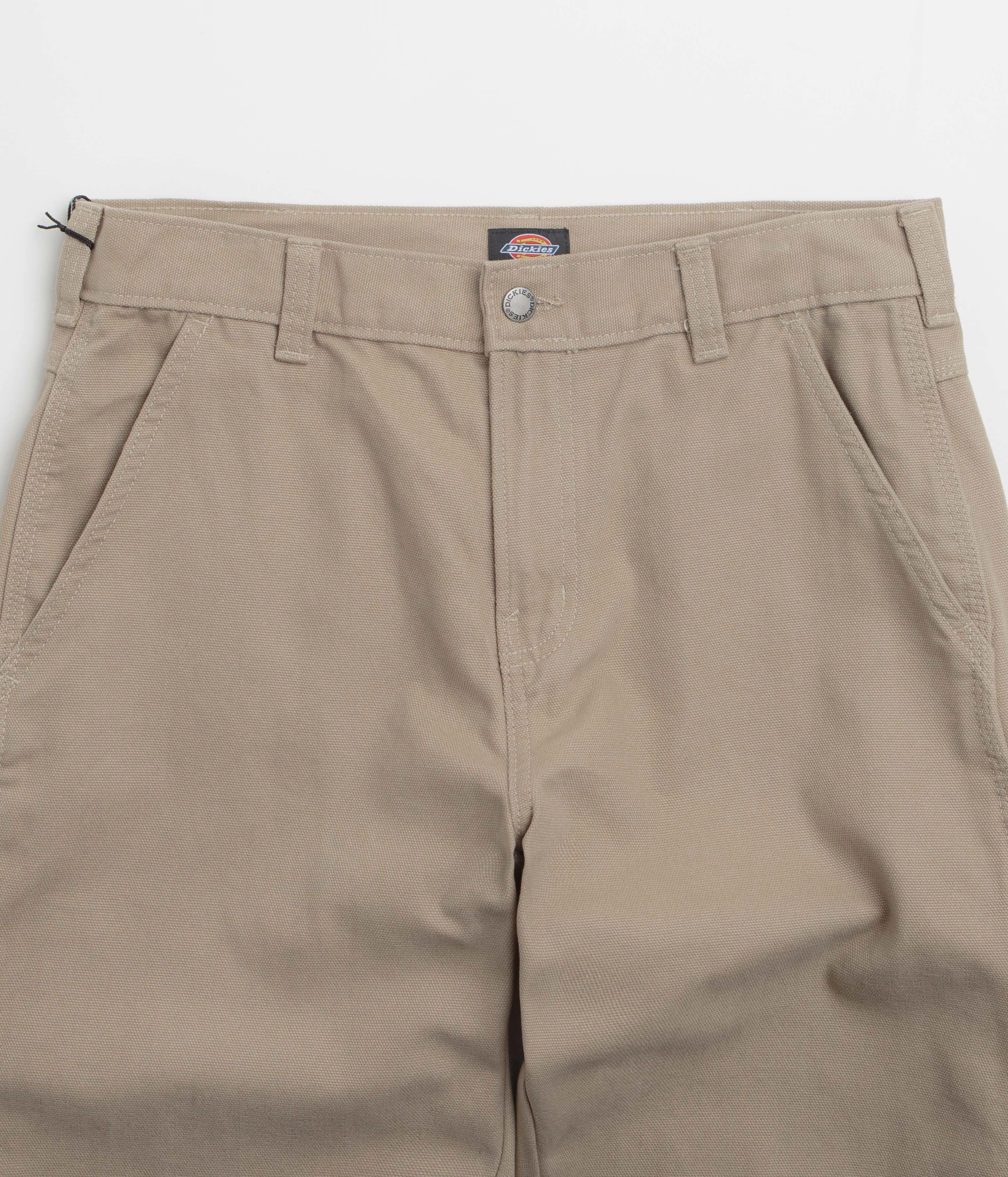 Core Flex Sporty Comfort Fit Dickies Carpenter Canvas Pants - Desert Sand
