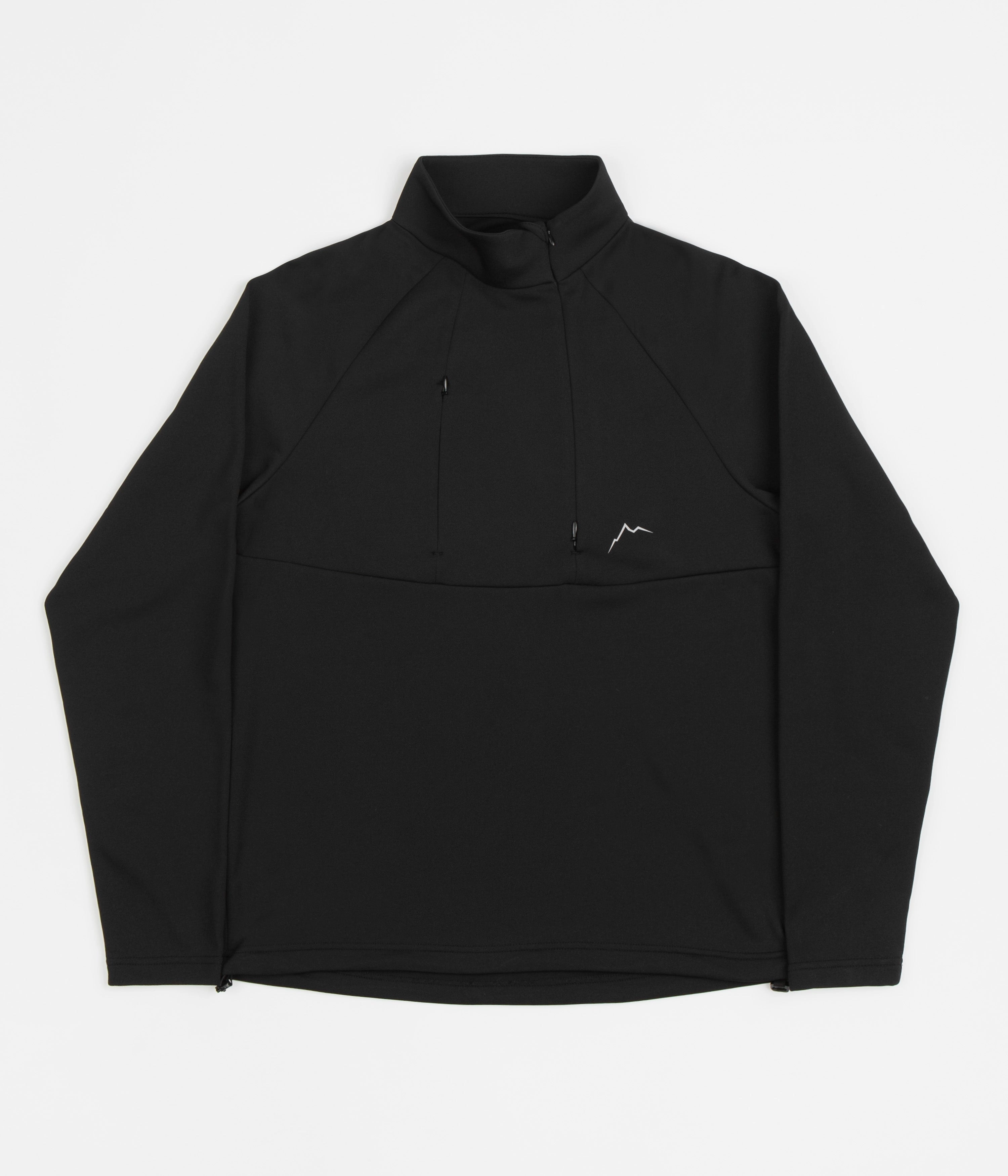 Cozy All Season Cayl Karuishi Half Zip Sweatshirt - Black