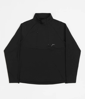Cozy All Season Cayl Karuishi Half Zip Sweatshirt - Black