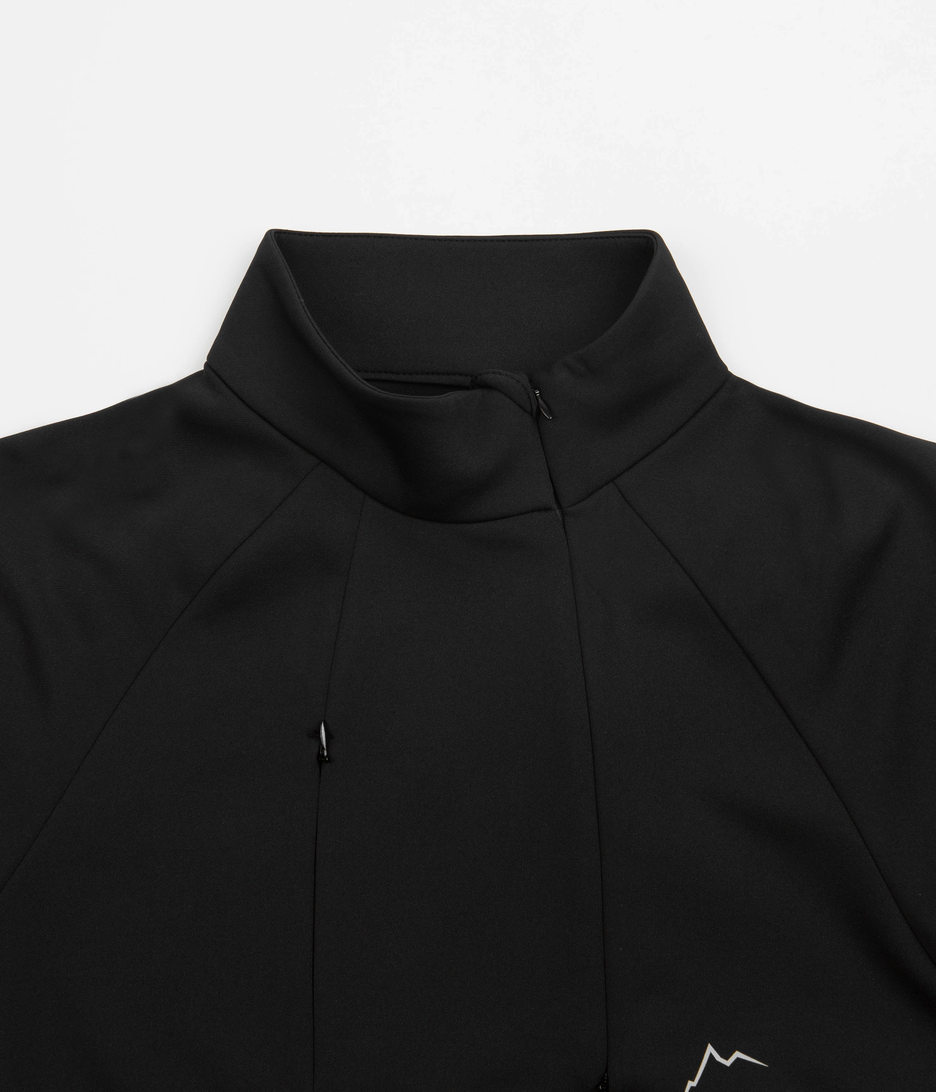hat accents product mountain style allure Cayl Karuishi Half Zip Sweatshirt - Black