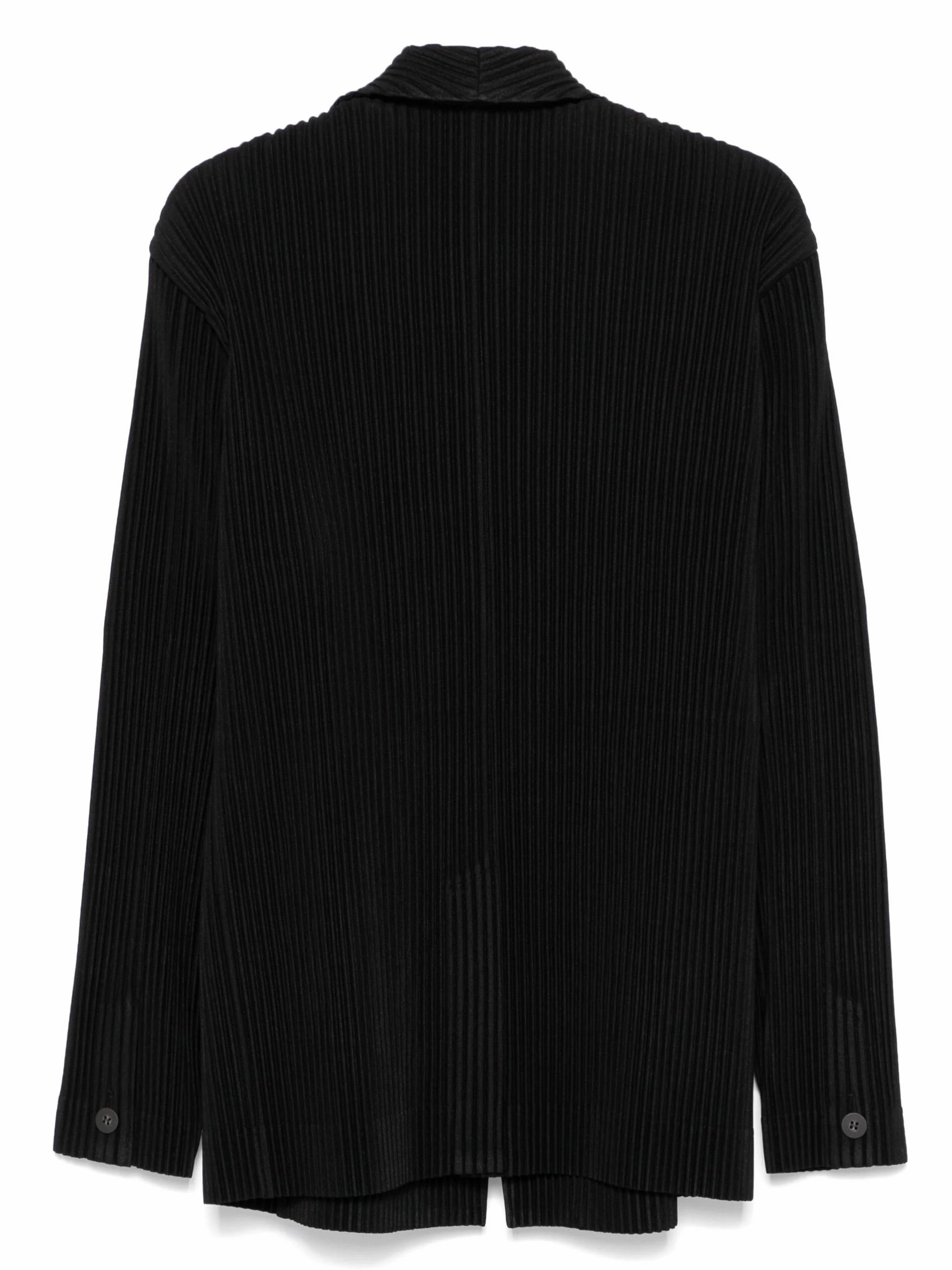 Convertible Collar Change Basics Jacket - Black